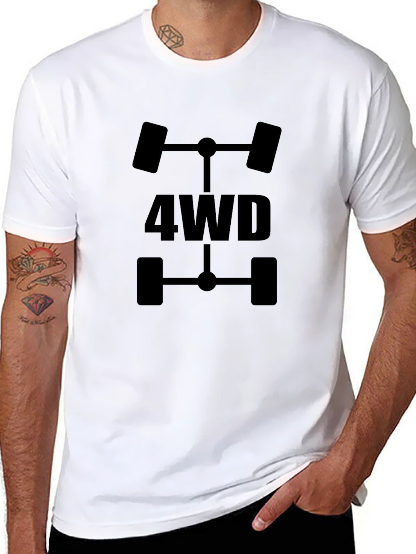 4WD Graphic T-Shirt - Off-Road Enthusiast