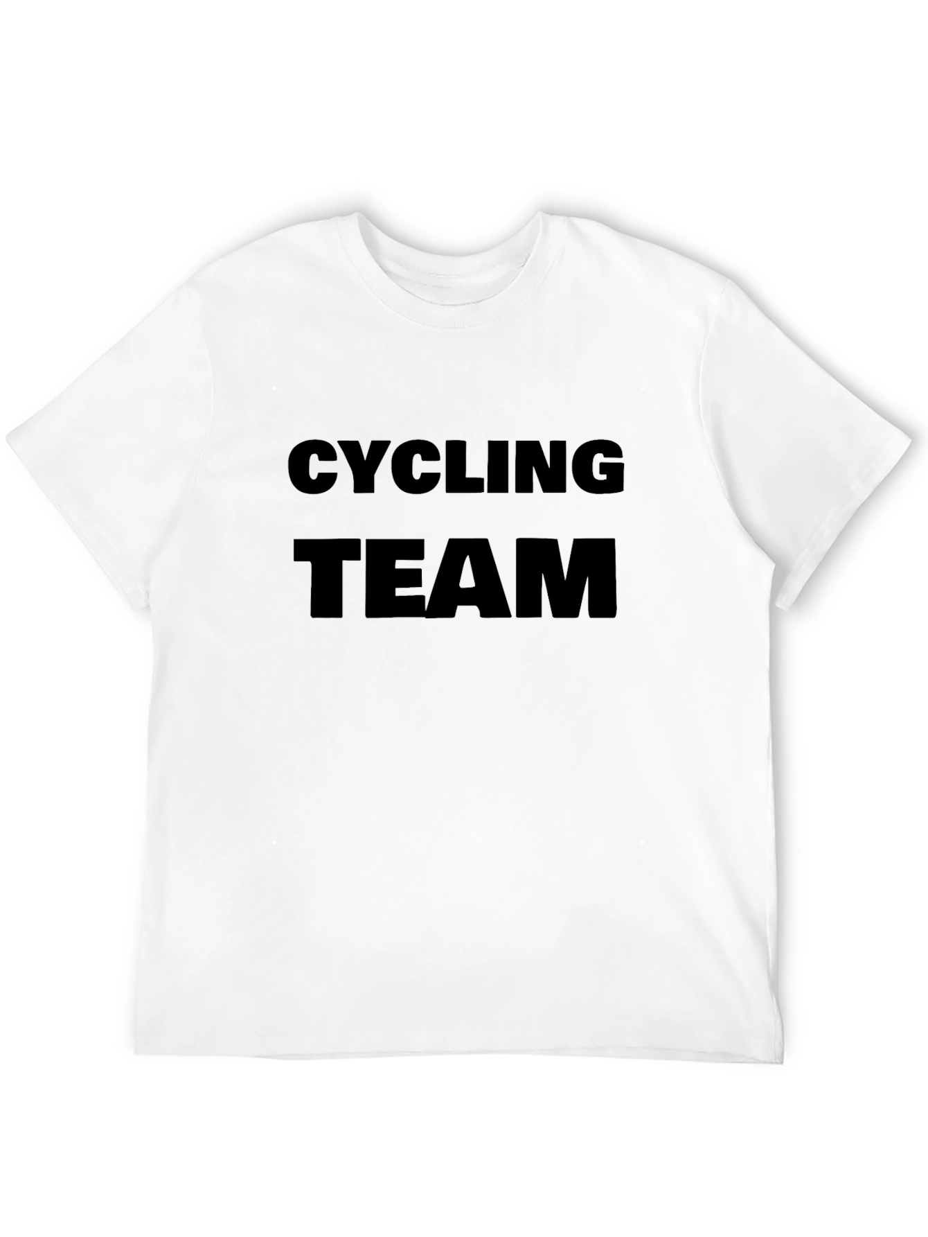 Cycling Team Graphic Black T-Shirt