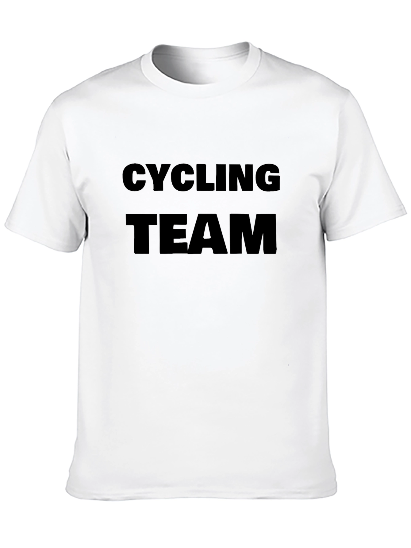 Cycling Team Graphic Black T-Shirt