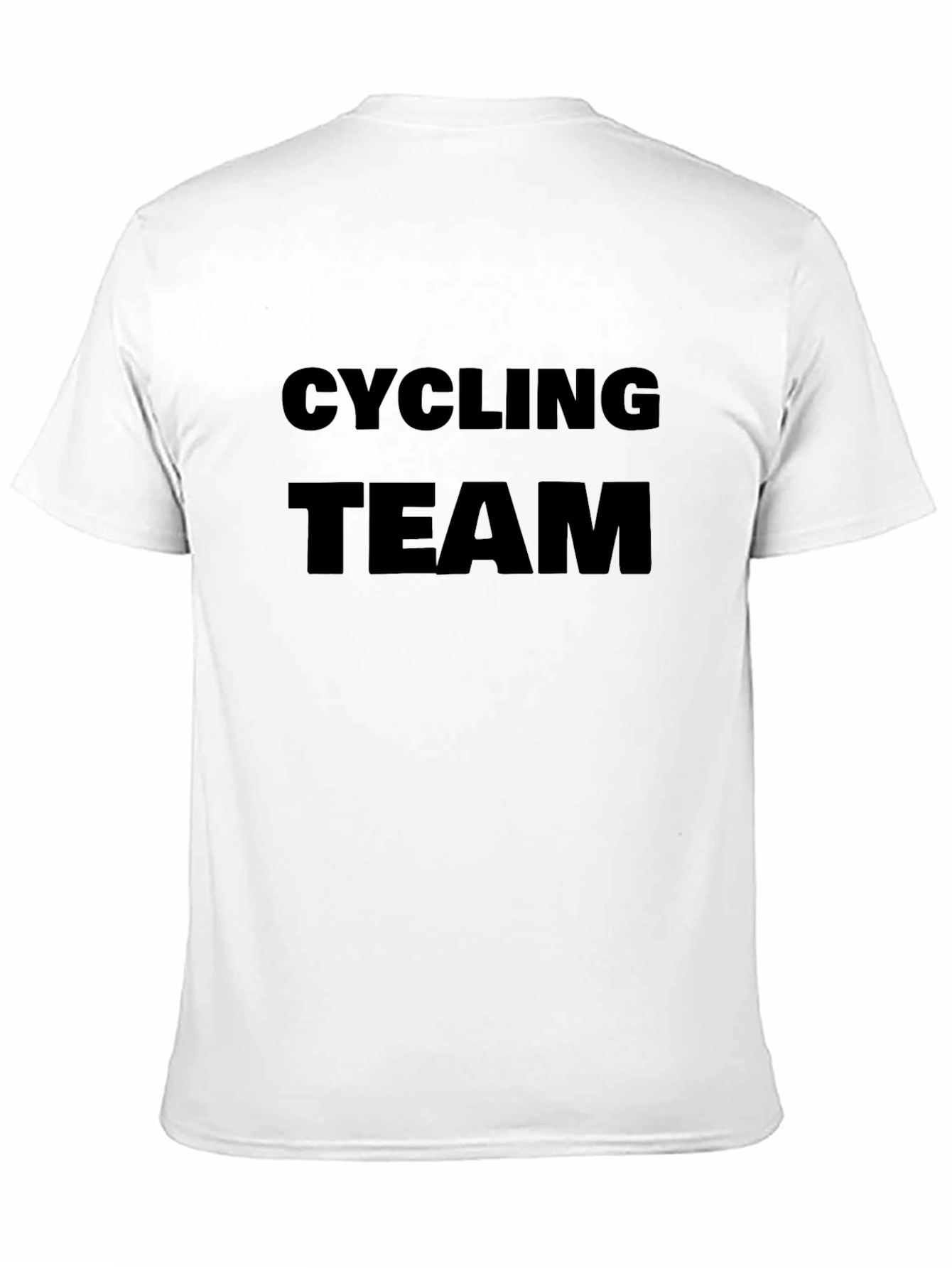 Cycling Team Graphic Black T-Shirt