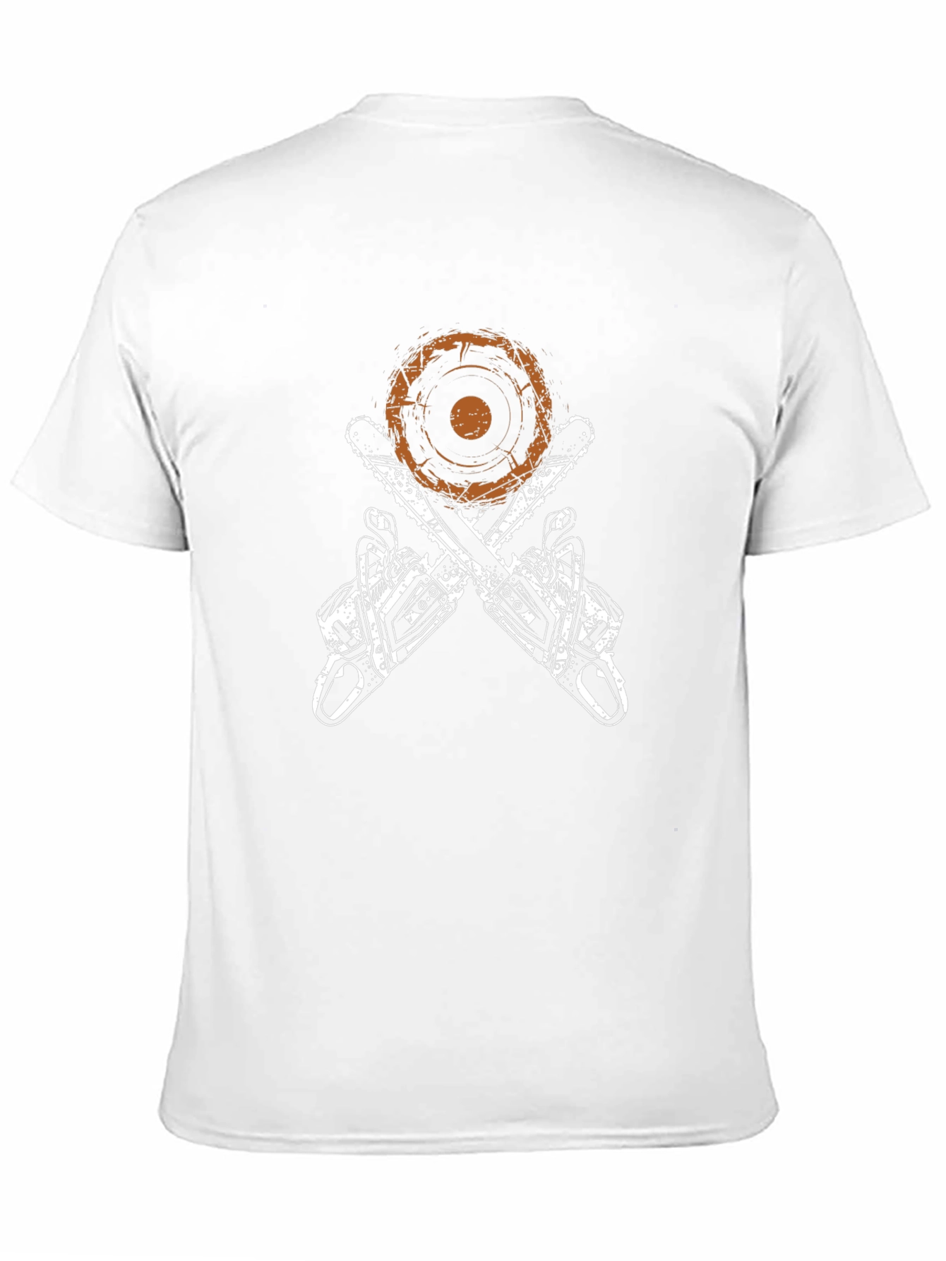 Chainsaw Graphic T-Shirt - Lumberjack Style