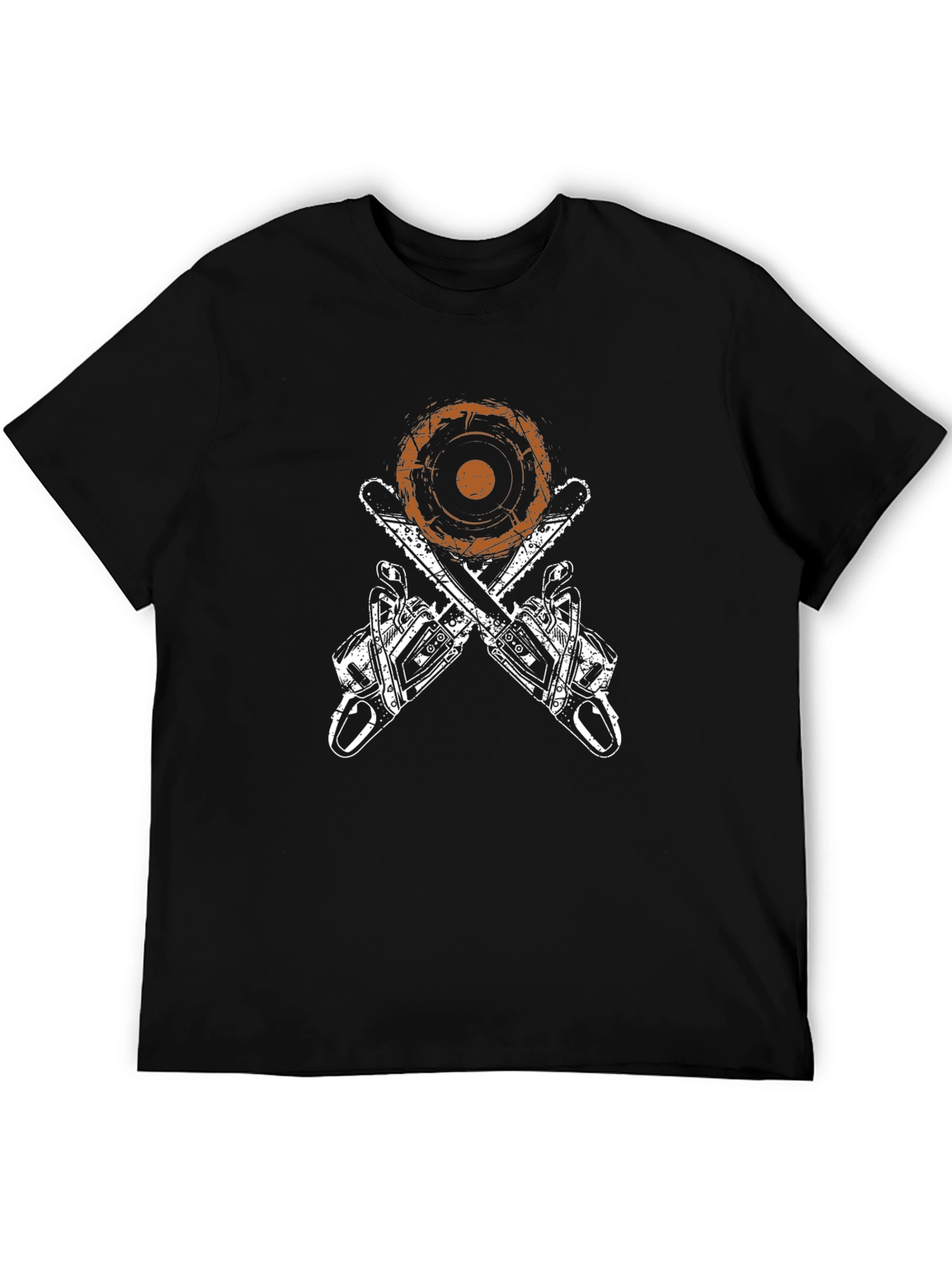 Chainsaw Graphic T-Shirt - Lumberjack Style