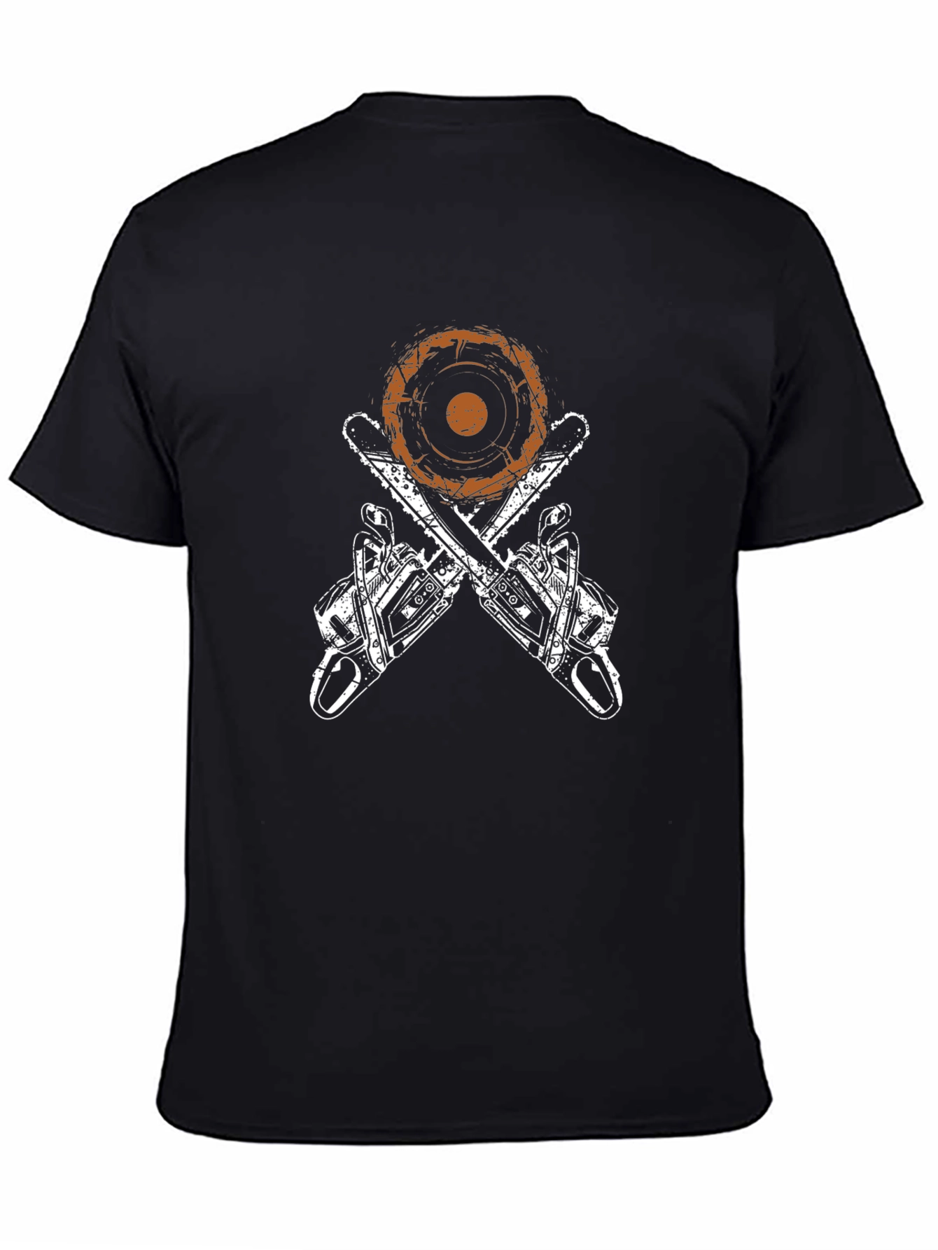 Chainsaw Graphic T-Shirt - Lumberjack Style