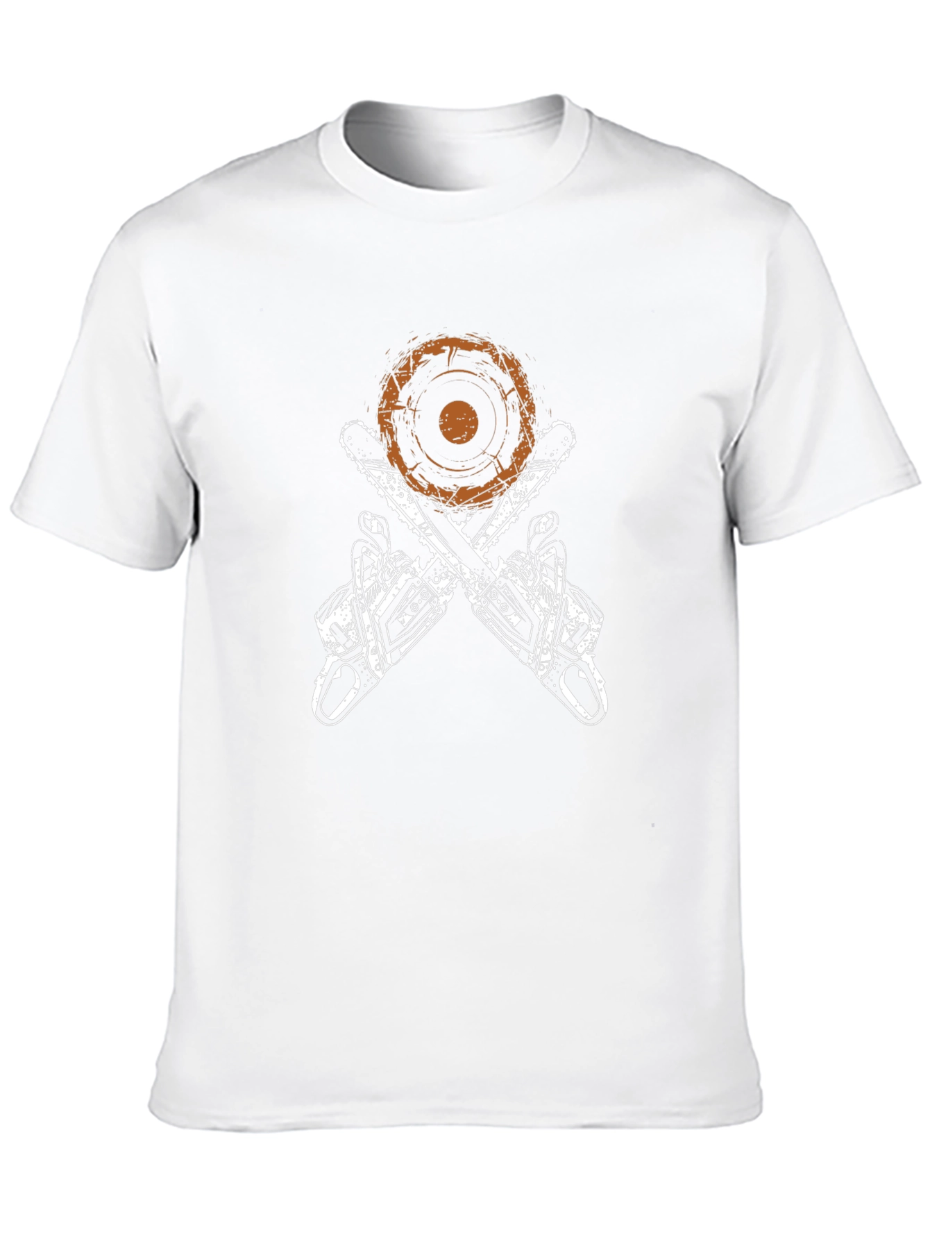 Chainsaw Graphic T-Shirt - Lumberjack Style