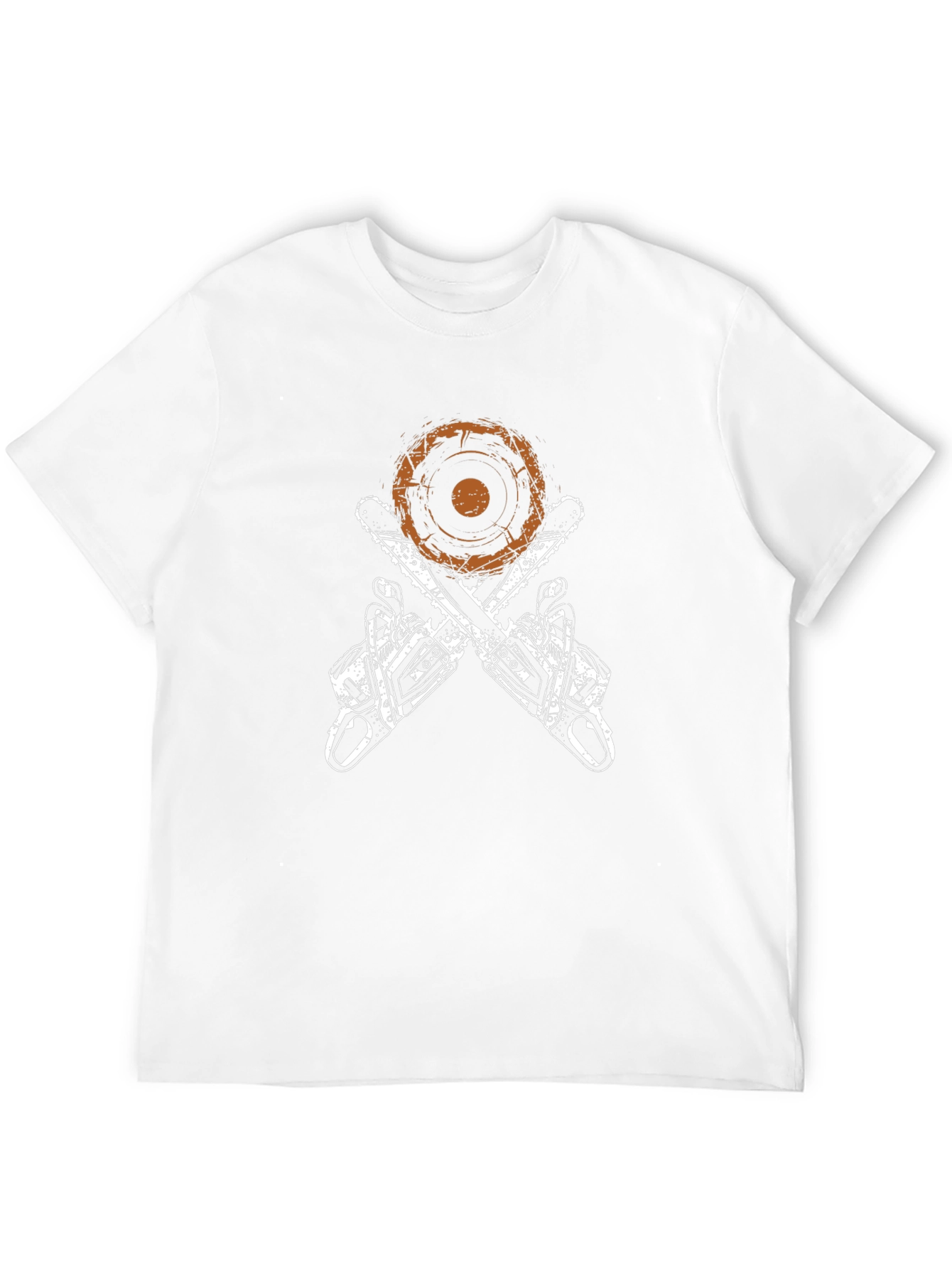Chainsaw Graphic T-Shirt - Lumberjack Style
