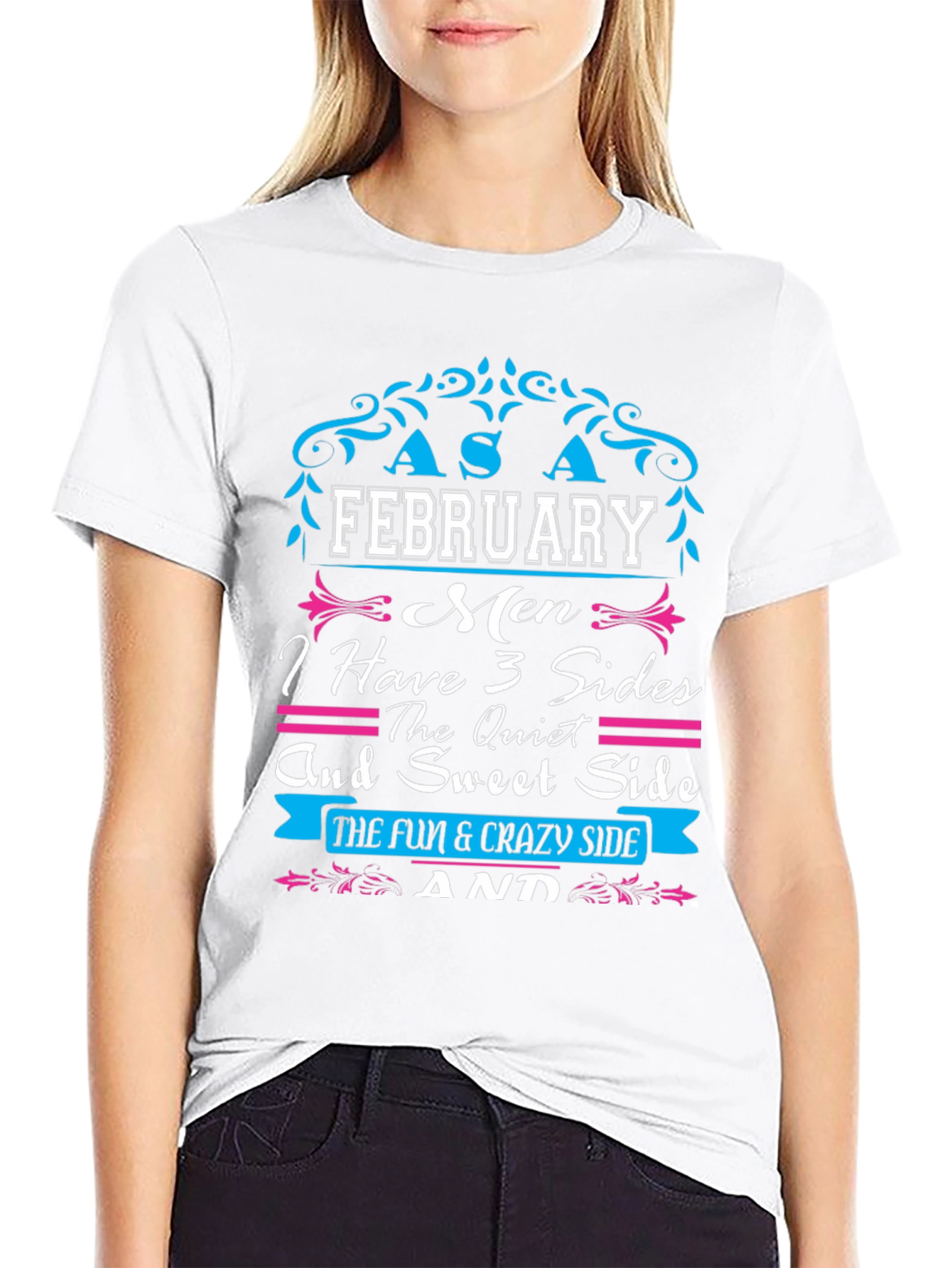 February Men 3 Sides T-Shirt