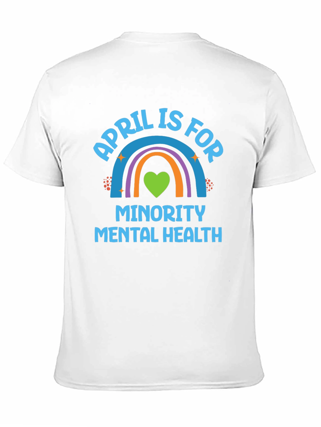 Minority Mental Health Rainbow T-Shirt
