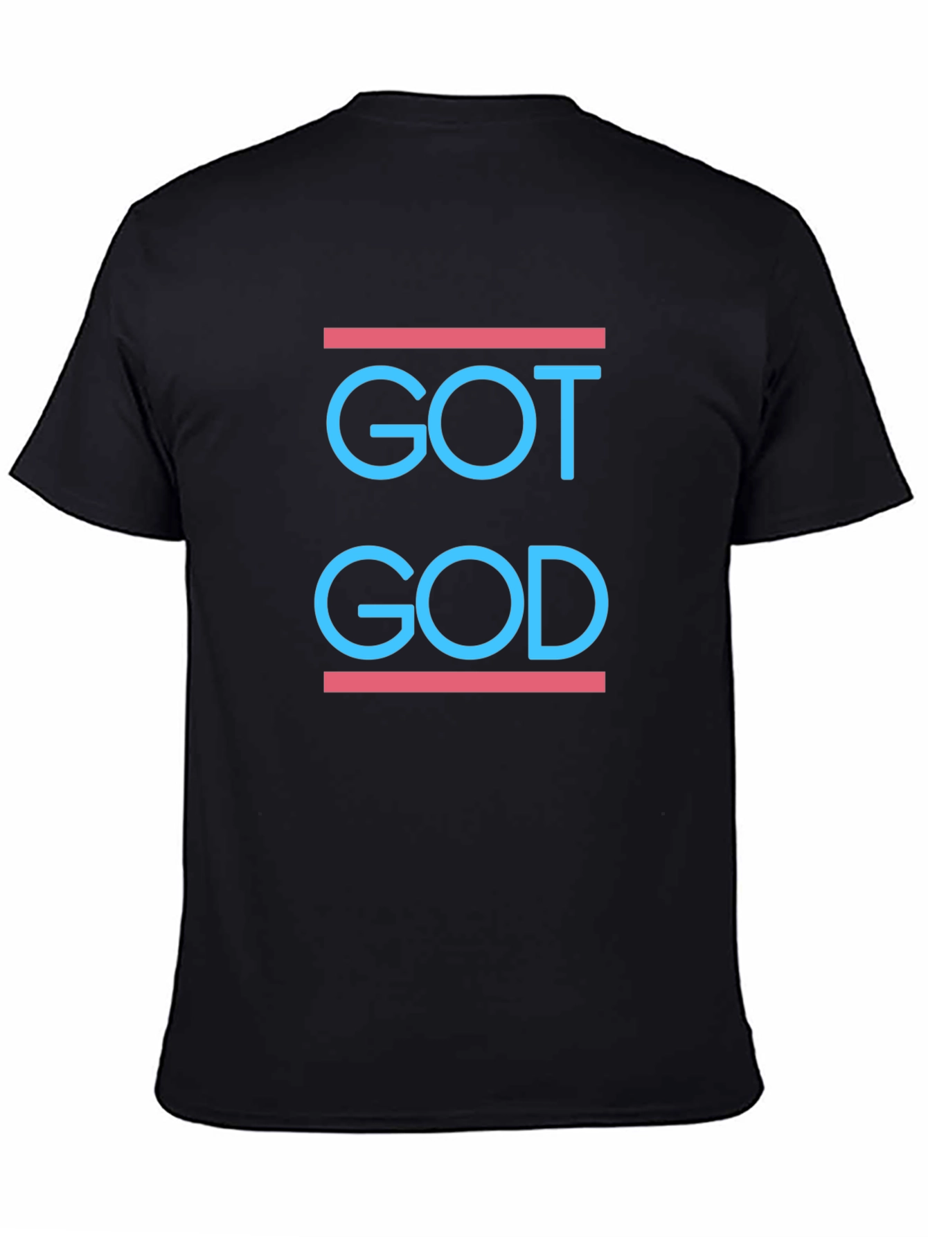 Got God Black Graphic Tee