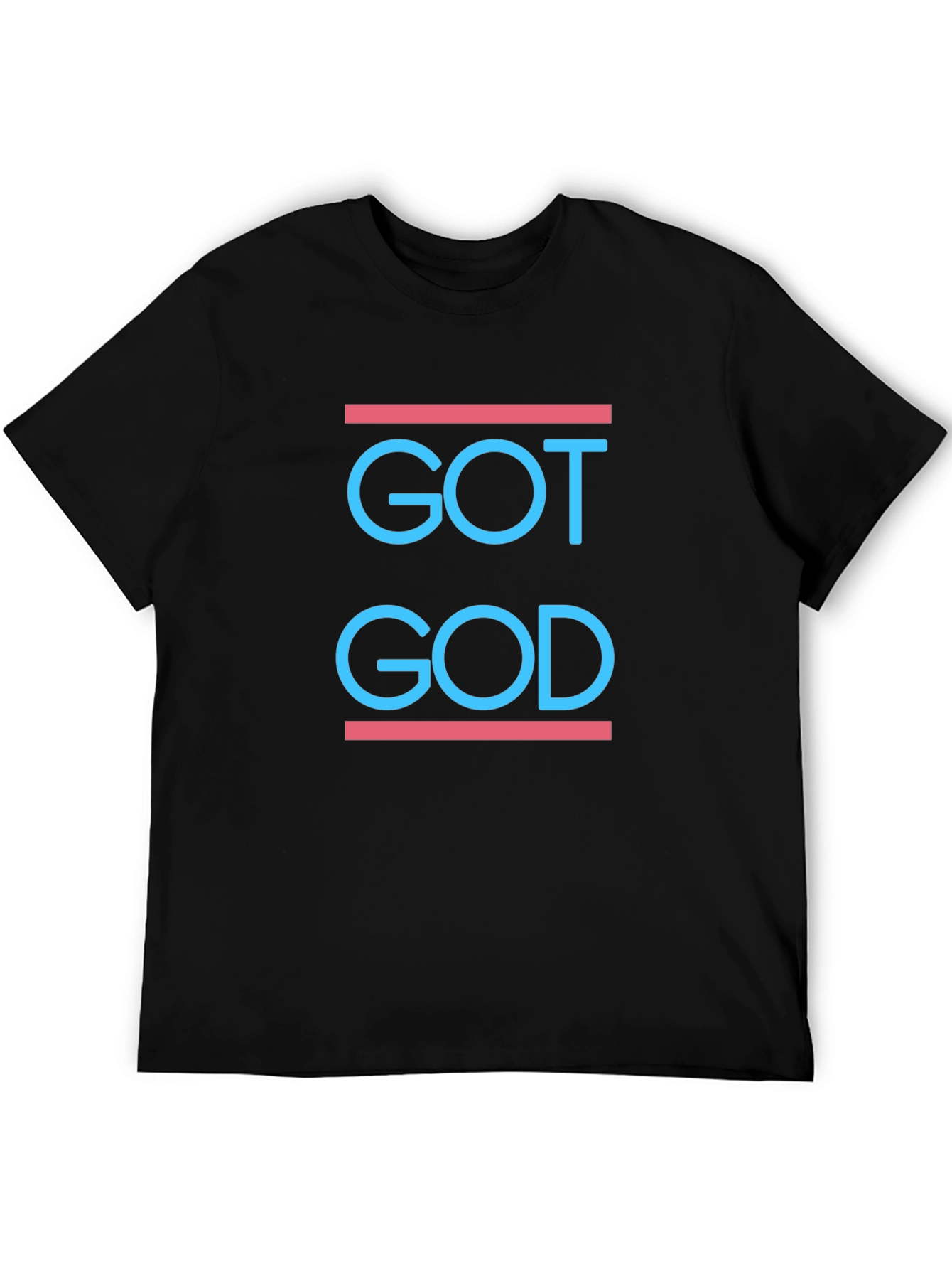 Got God Black Graphic Tee