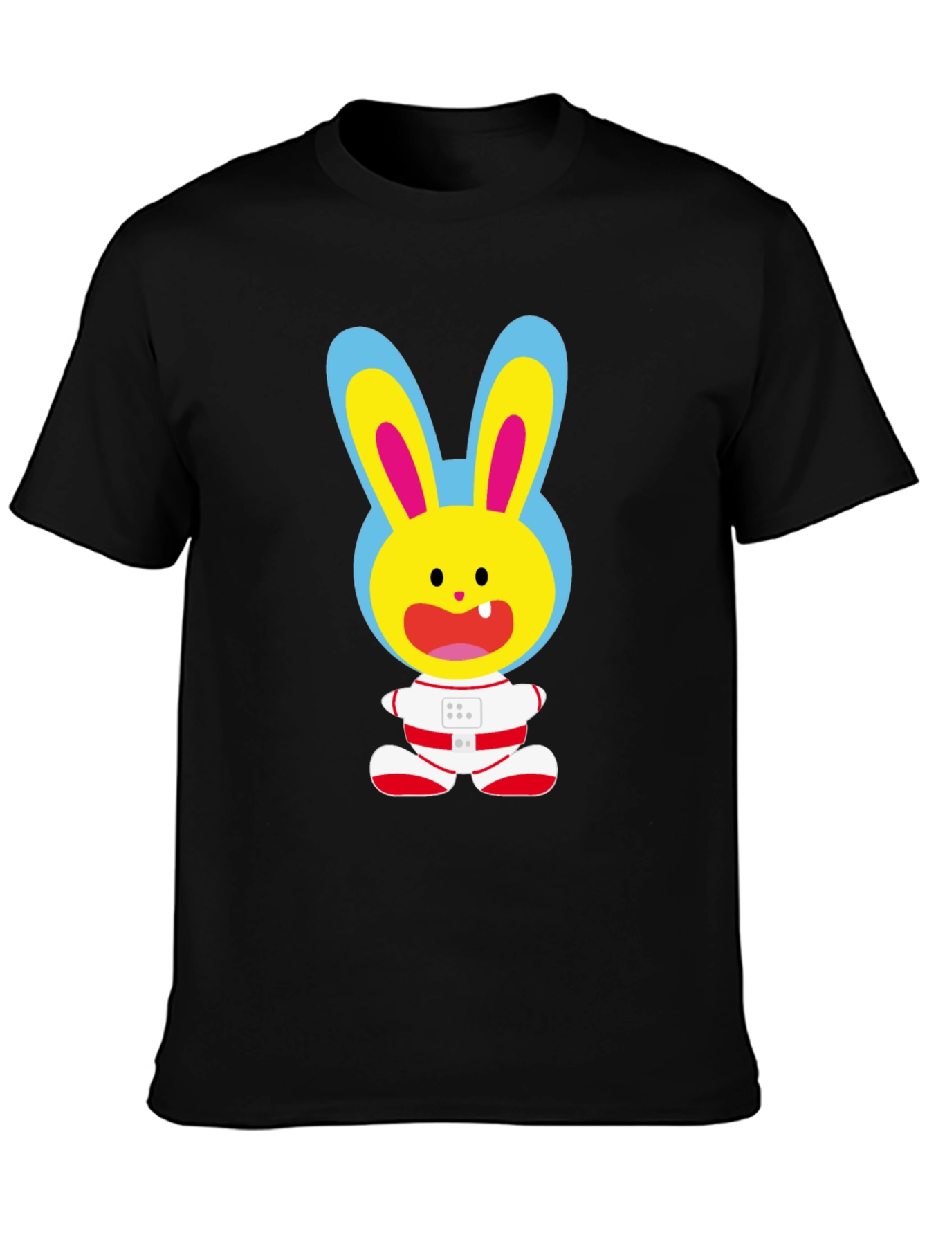Funny Bunny Astronaut T-Shirt - Space Rabbit Tee