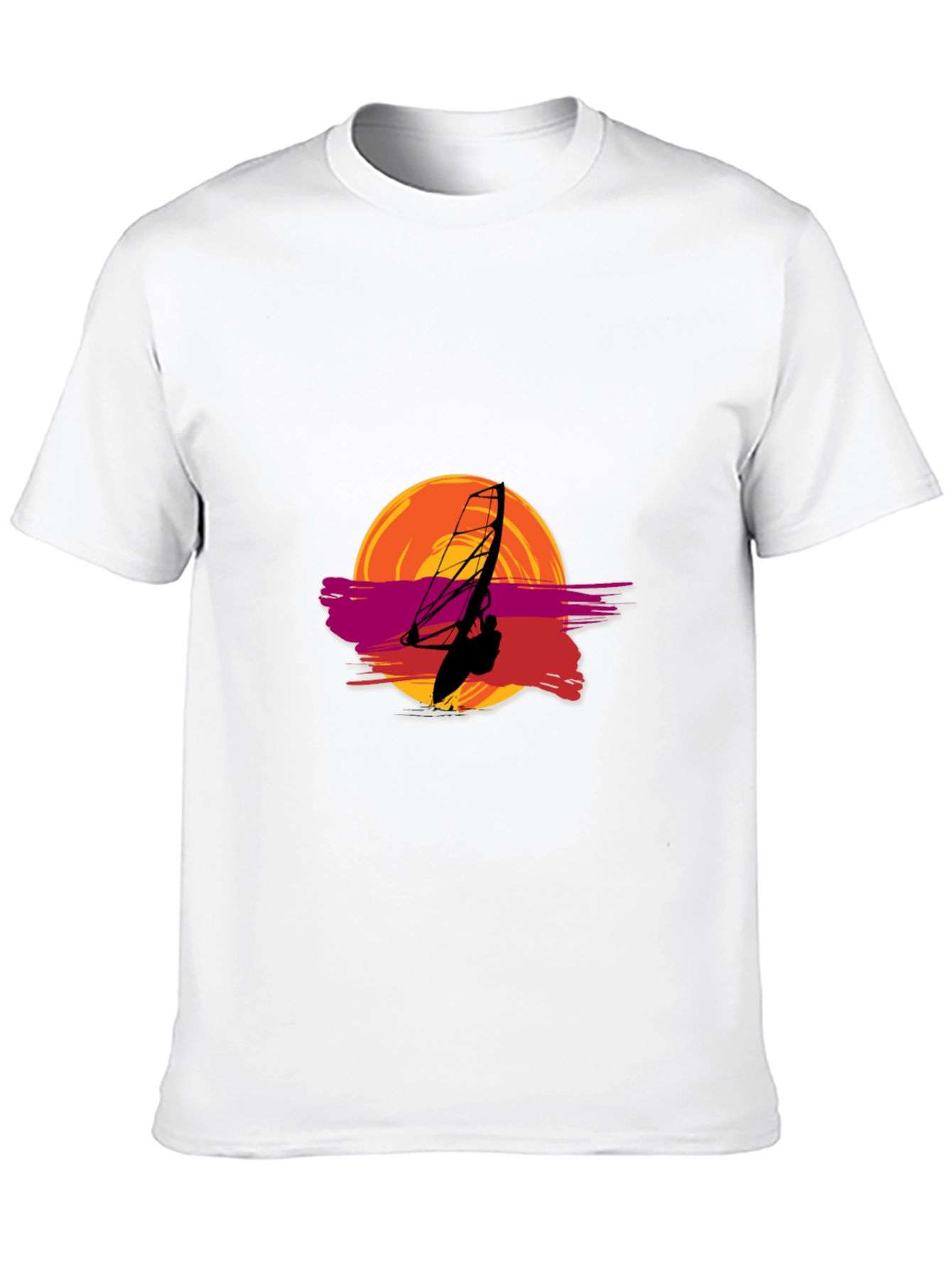 Sunset Windsurfer Graphic Tee