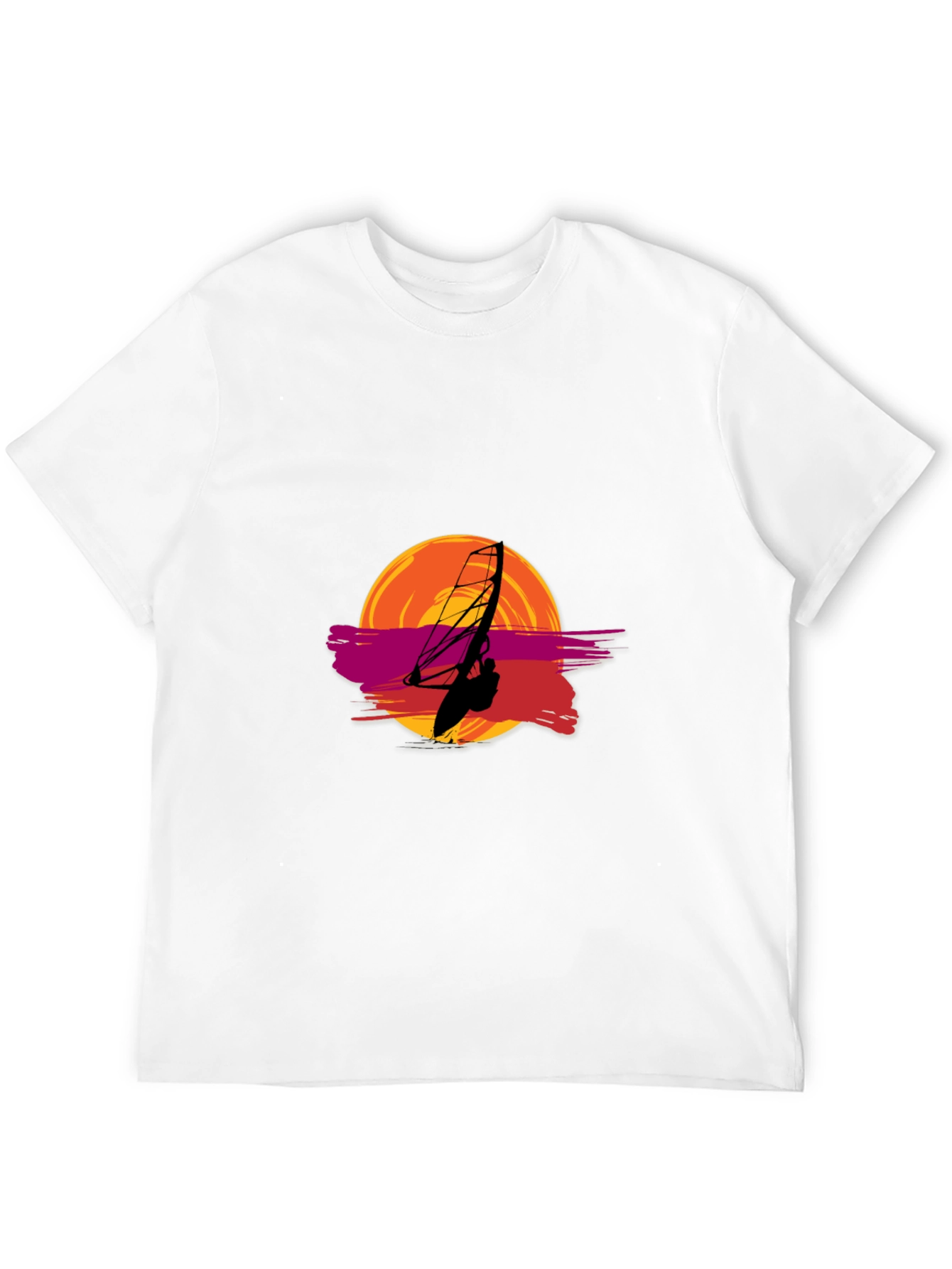 Sunset Windsurfer Graphic Tee