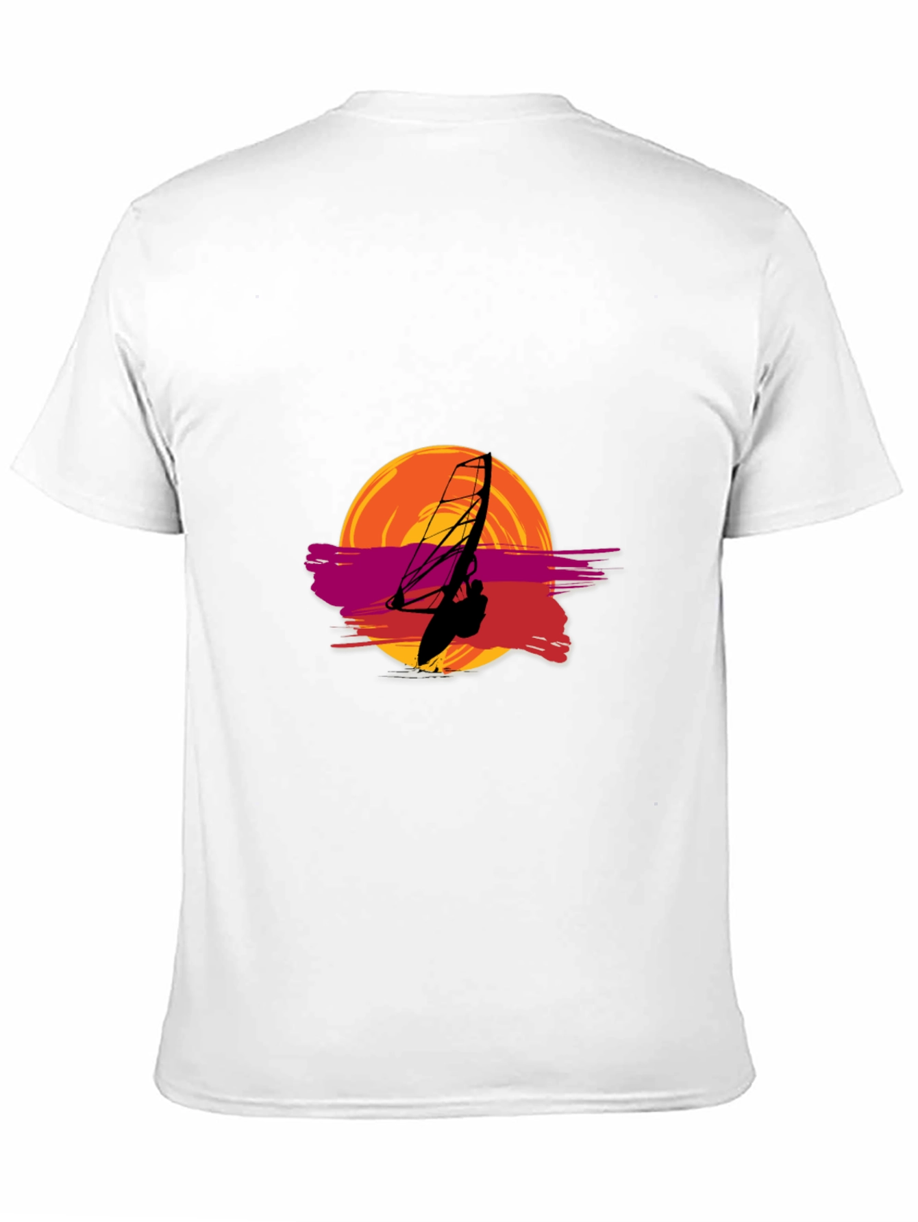 Sunset Windsurfer Graphic Tee