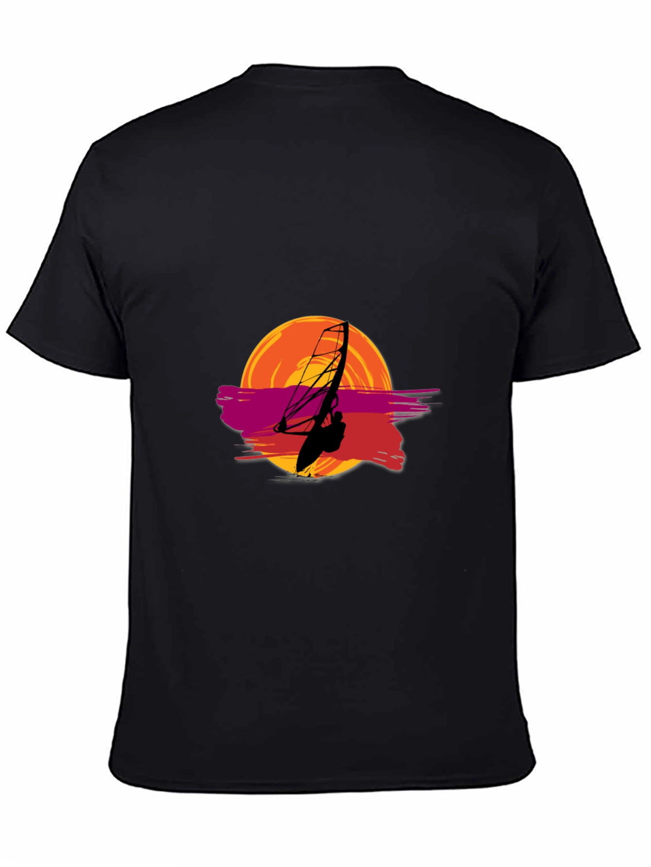 Sunset Windsurfer Graphic Tee