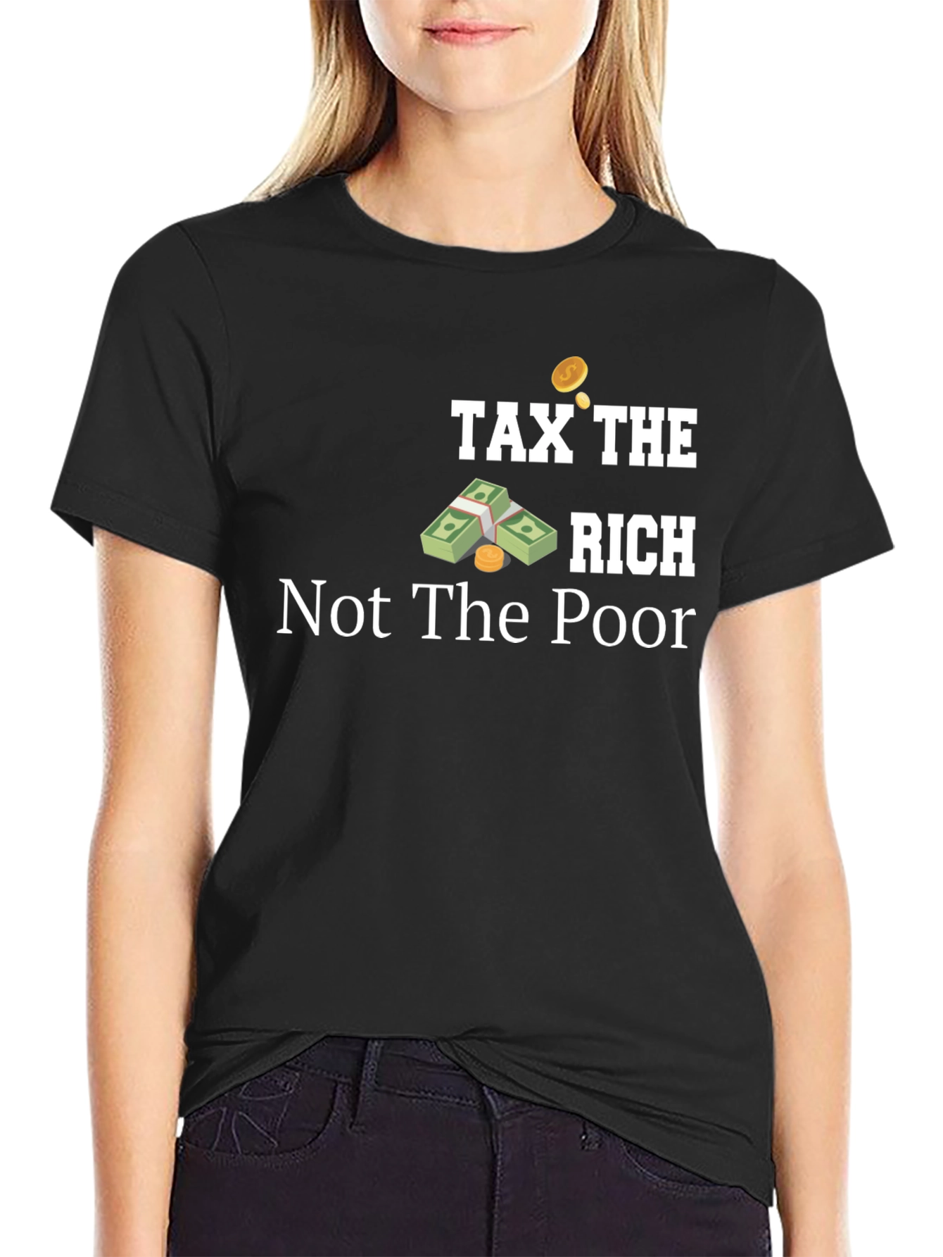 Tax The Rich Tee - Political Statement T-Shirt