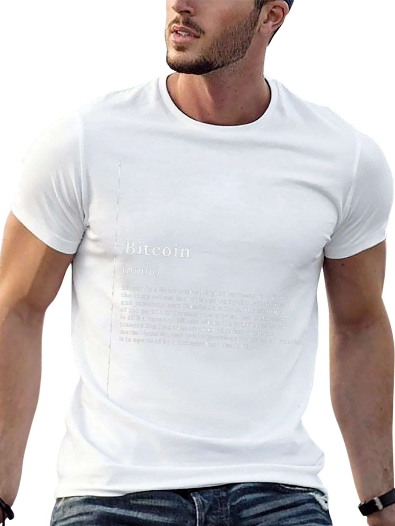 Bitcoin Definition Black T-Shirt