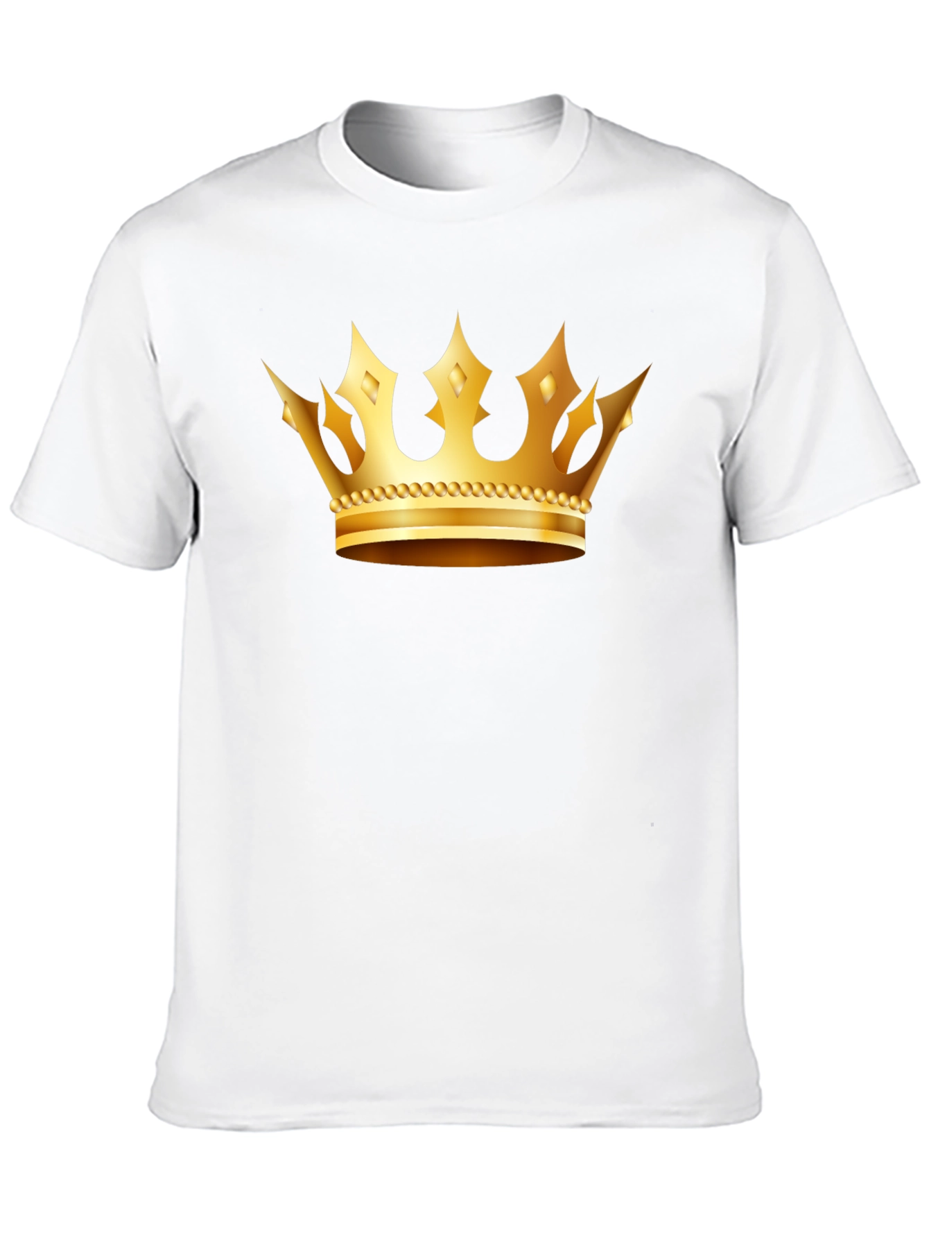 Golden Crown Graphic T-Shirt - King/Queen Tee