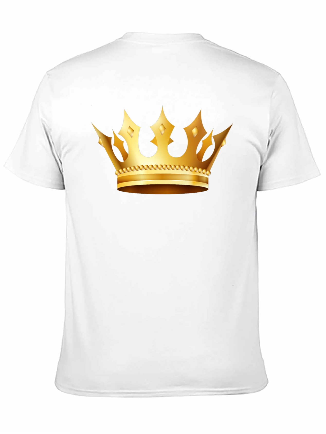 Golden Crown Graphic T-Shirt - King/Queen Tee