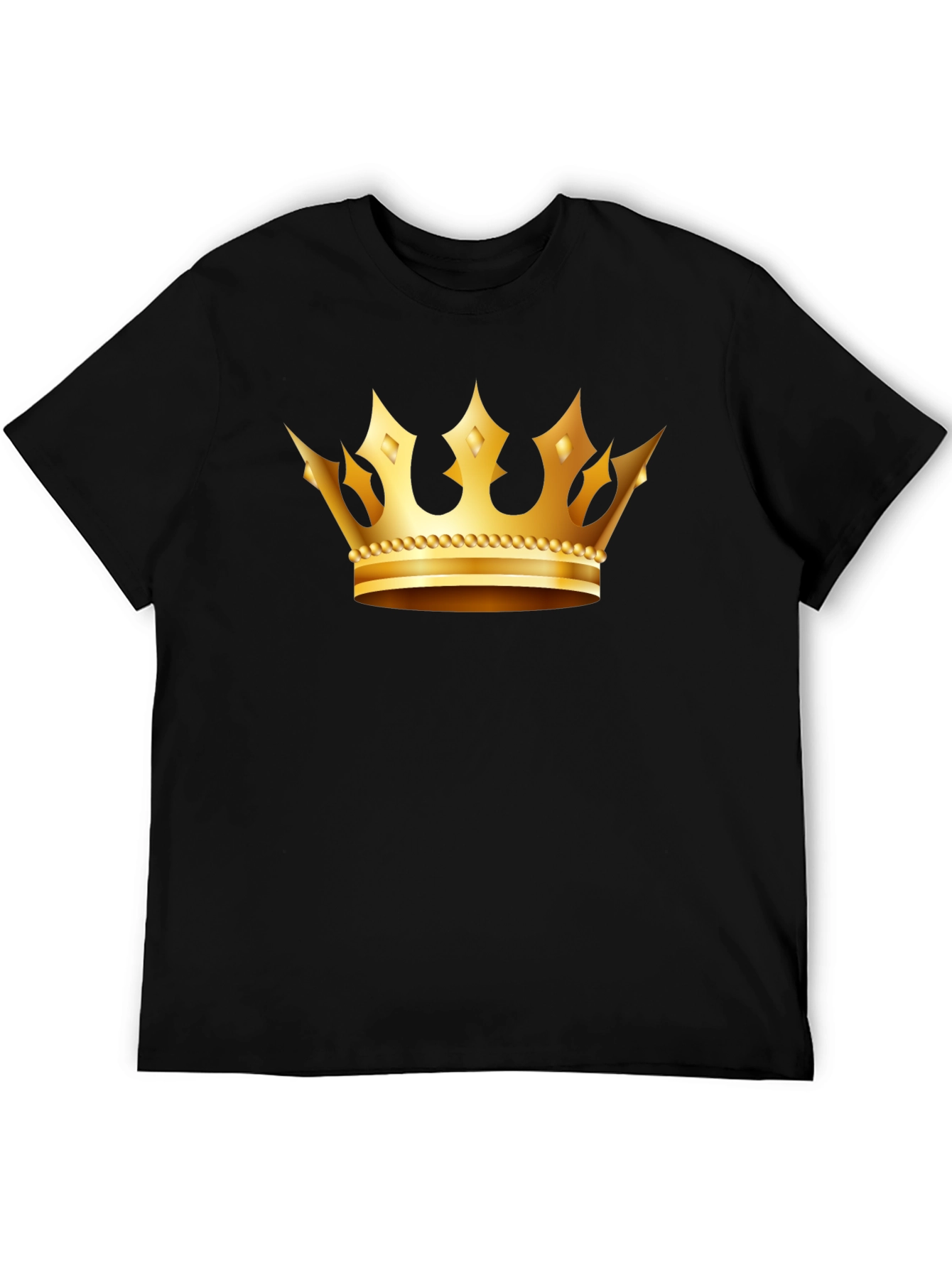 Golden Crown Graphic T-Shirt - King/Queen Tee
