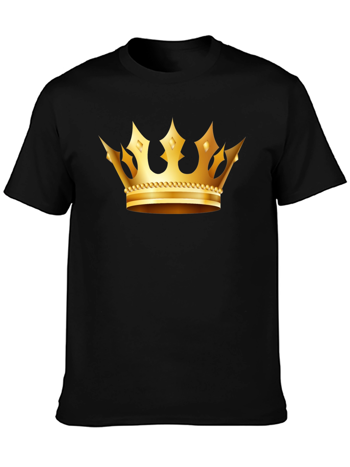 Golden Crown Graphic T-Shirt - King/Queen Tee