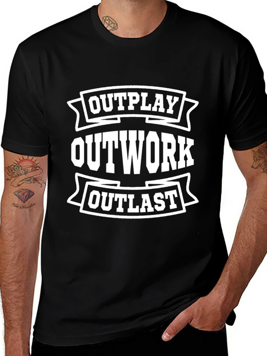 Outplay Outwork Outlast Graphic Tee