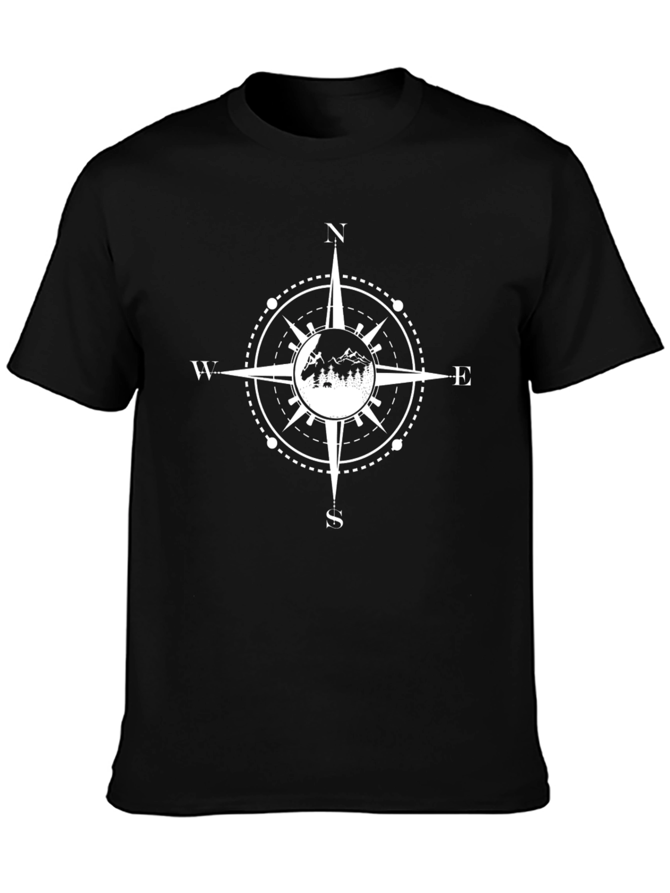 Compass Mountain Graphic Tee