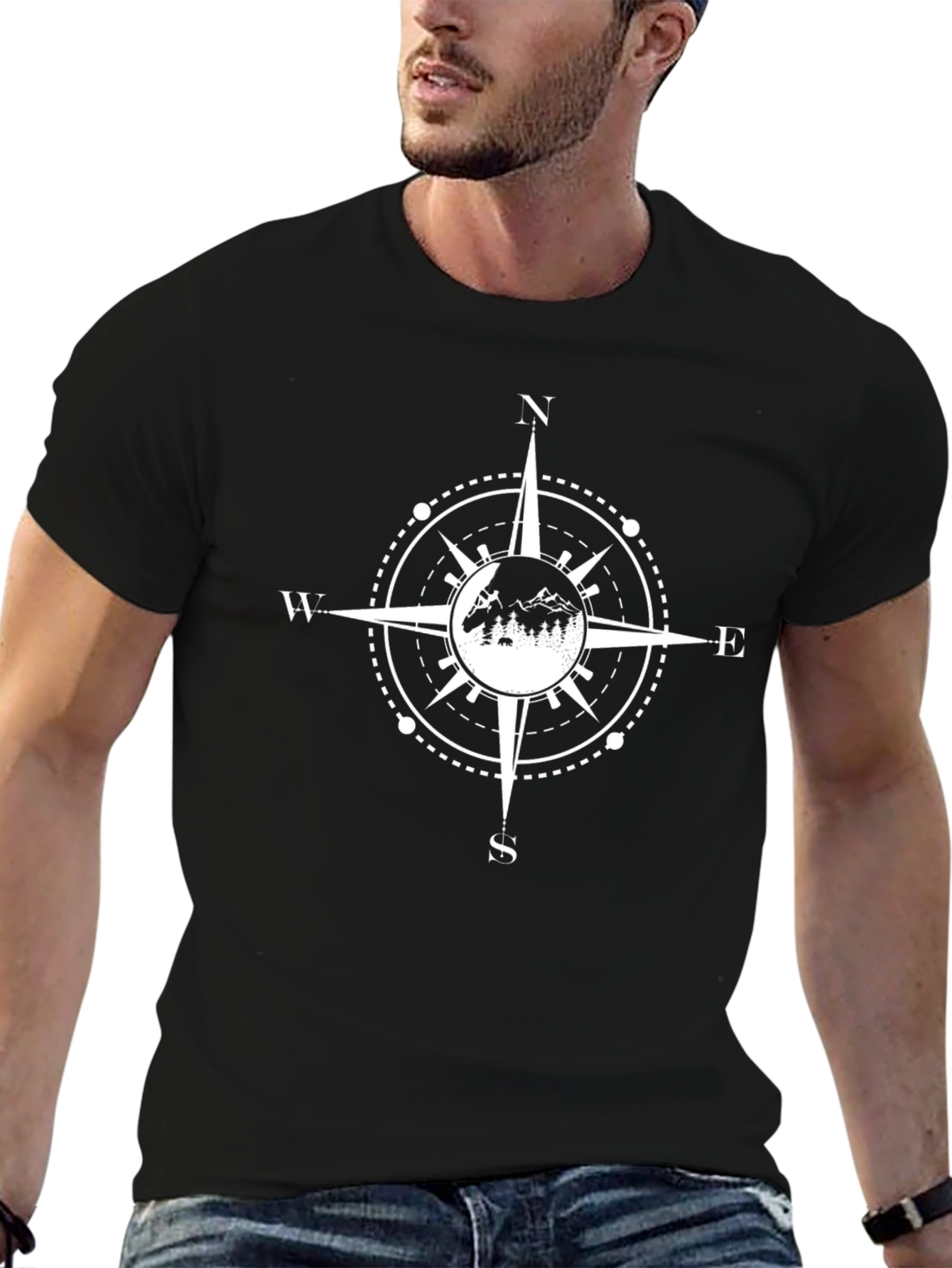 Compass Mountain Graphic Tee