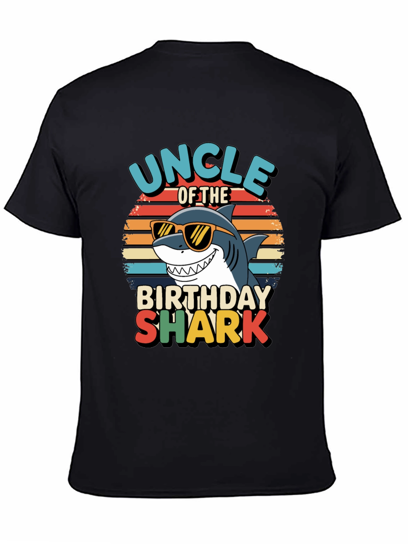 Uncle of the Birthday Shark T-Shirt
