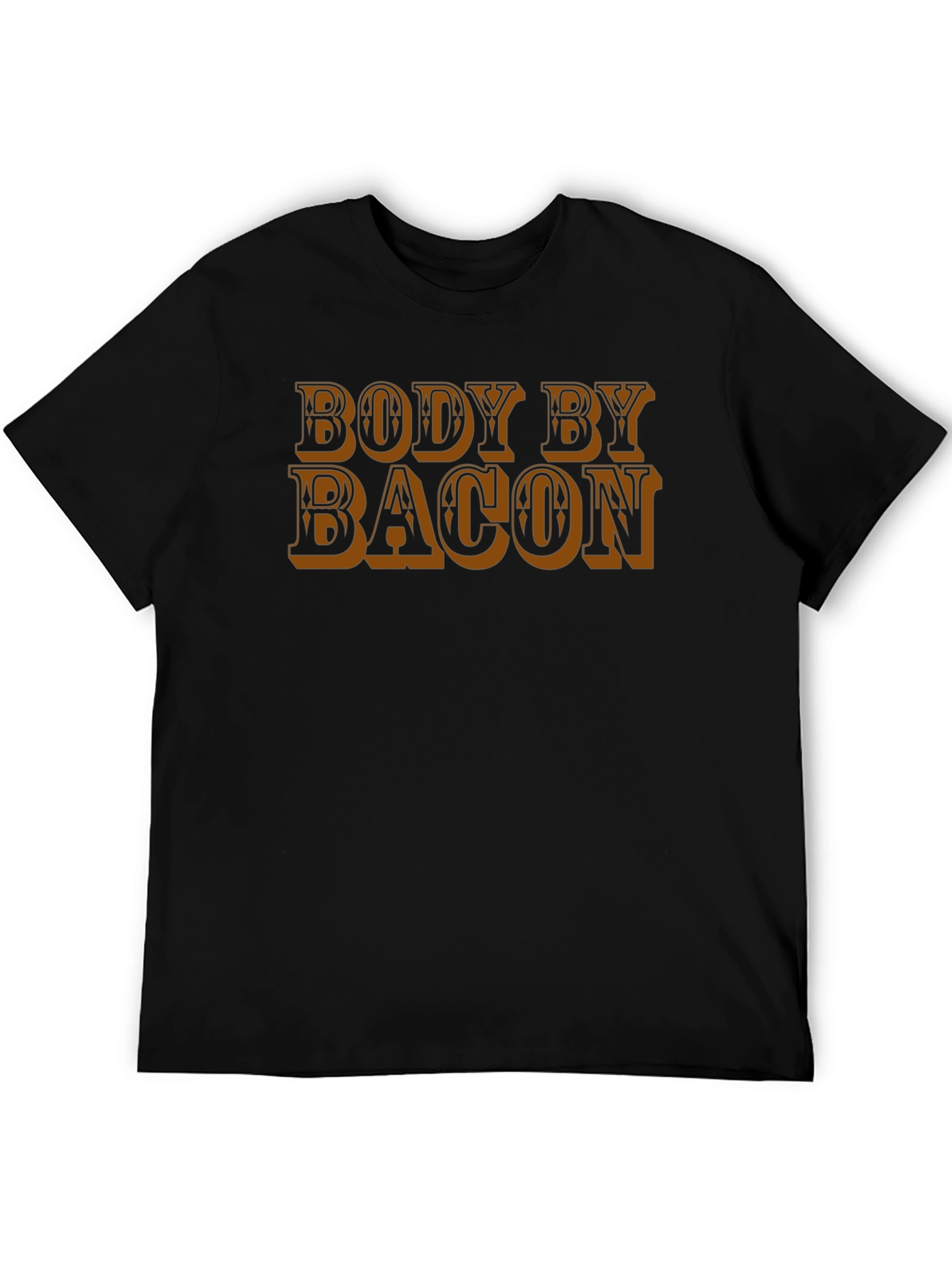 Body By Bacon T-Shirt - Funny Foodie Tee