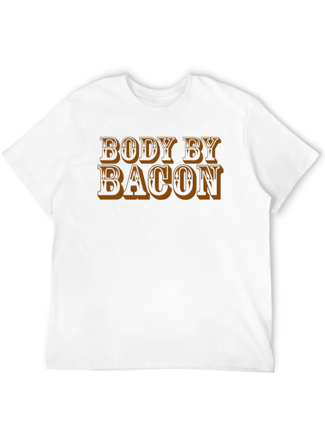 Body By Bacon T-Shirt - Funny Foodie Tee