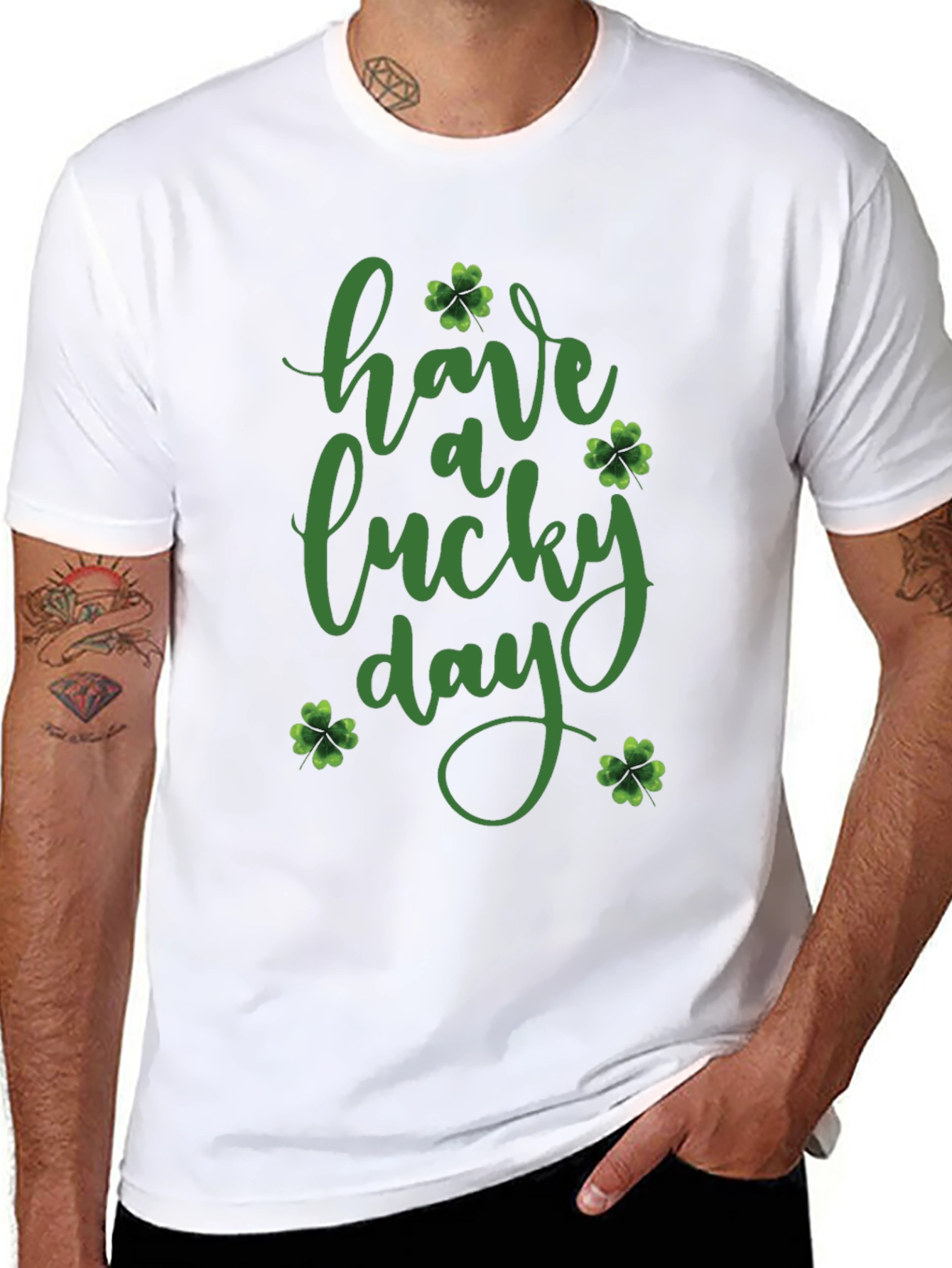 Lucky Day St. Patricks Day Graphic T-Shirt