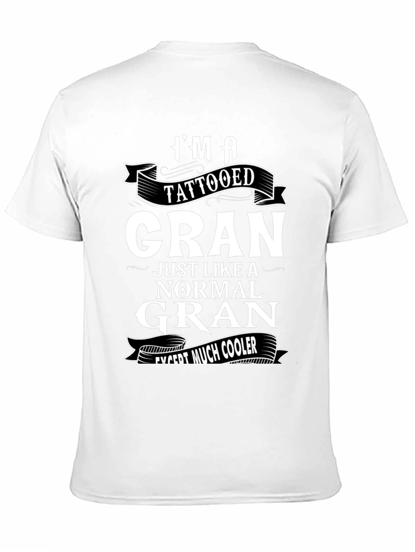 Tattooed Gran T-Shirt - Cool Grandmother Tee