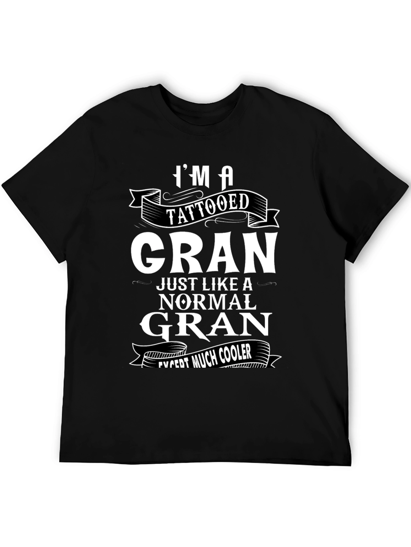 Tattooed Gran T-Shirt - Cool Grandmother Tee