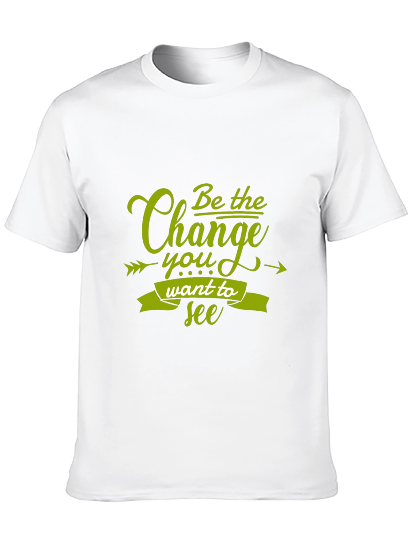 Be the Change Black Graphic Tee