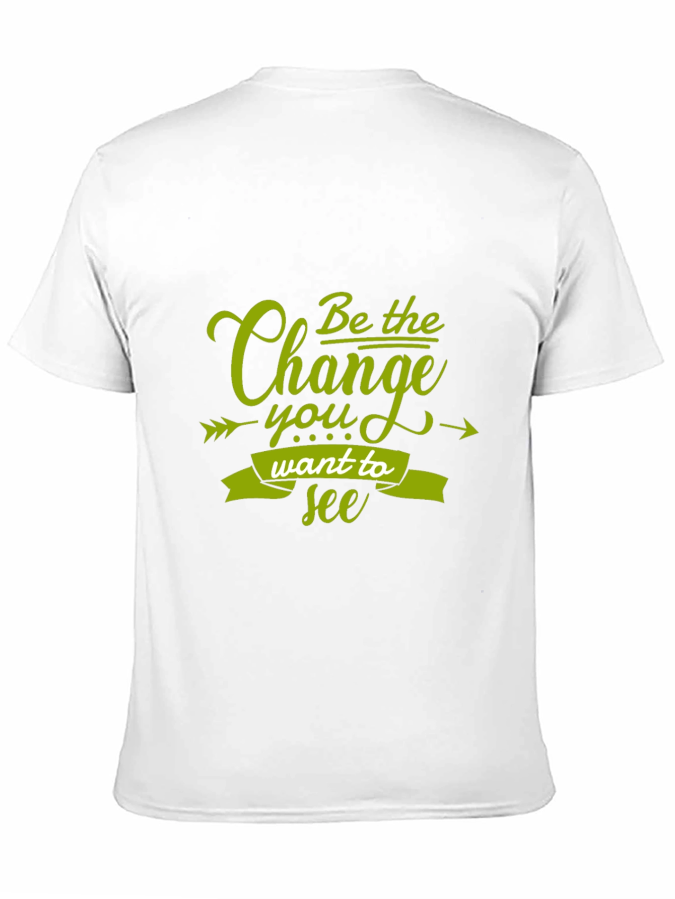 Be the Change Black Graphic Tee