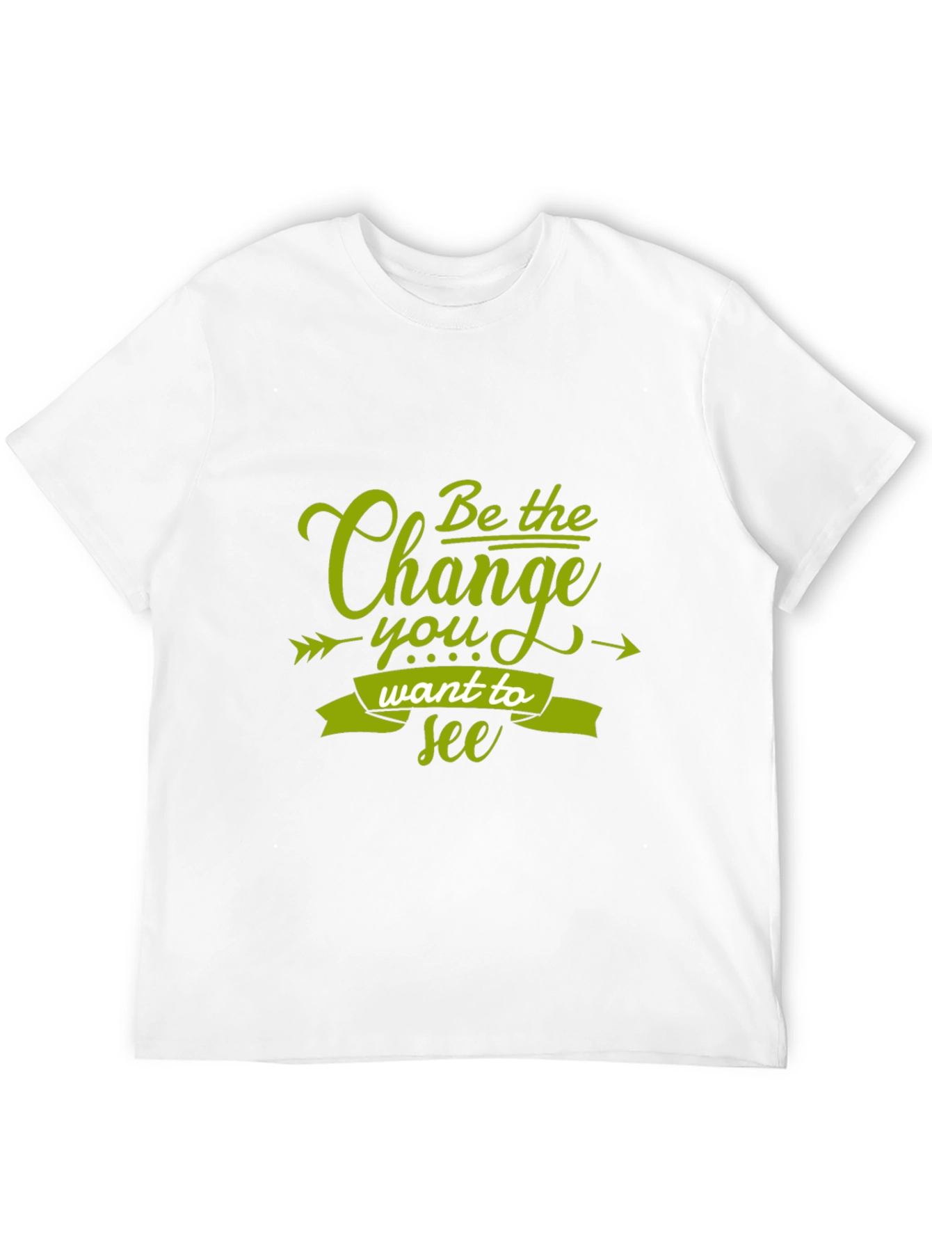 Be the Change Black Graphic Tee
