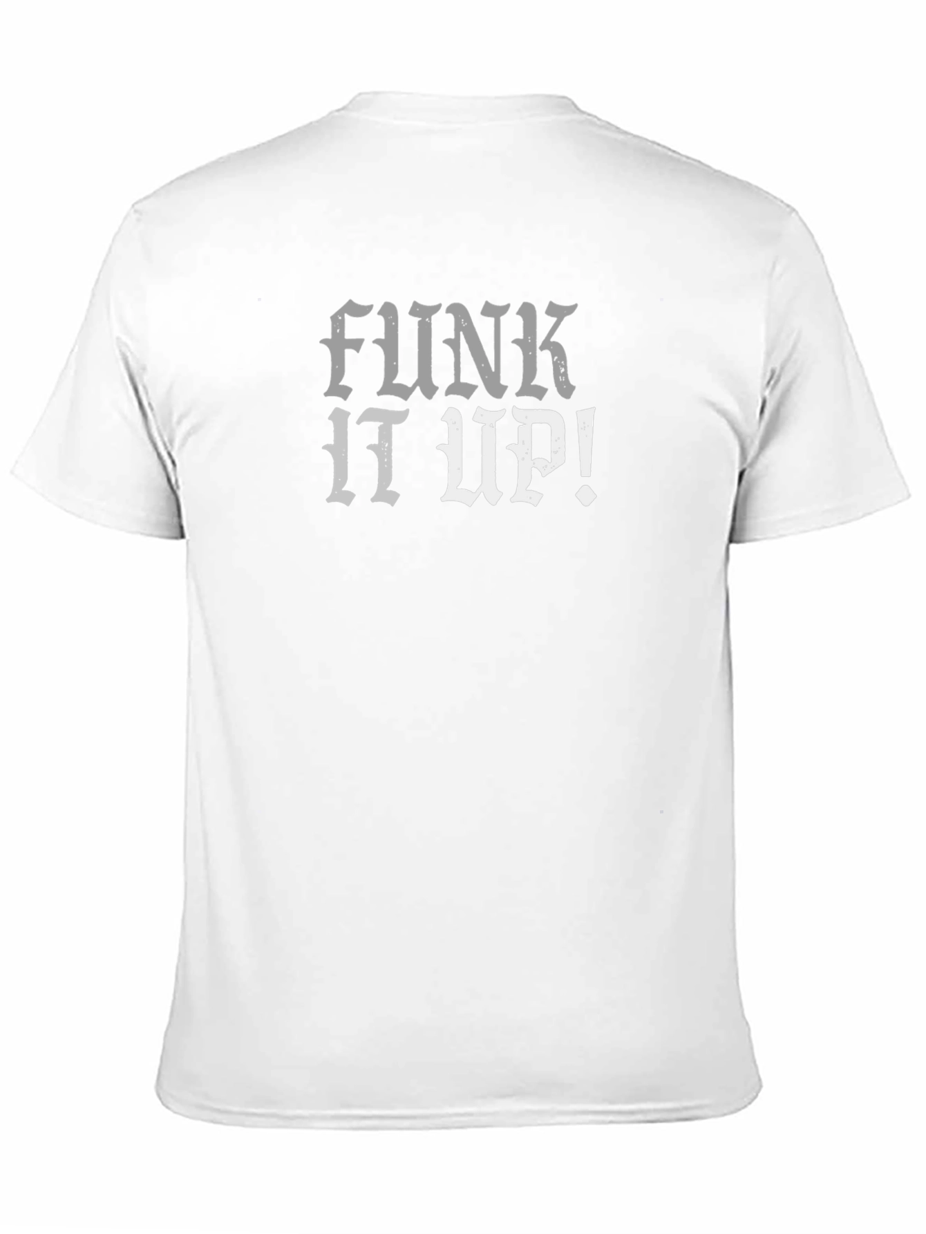 Funk It Up! Graphic Print Crew Neck T-Shirt