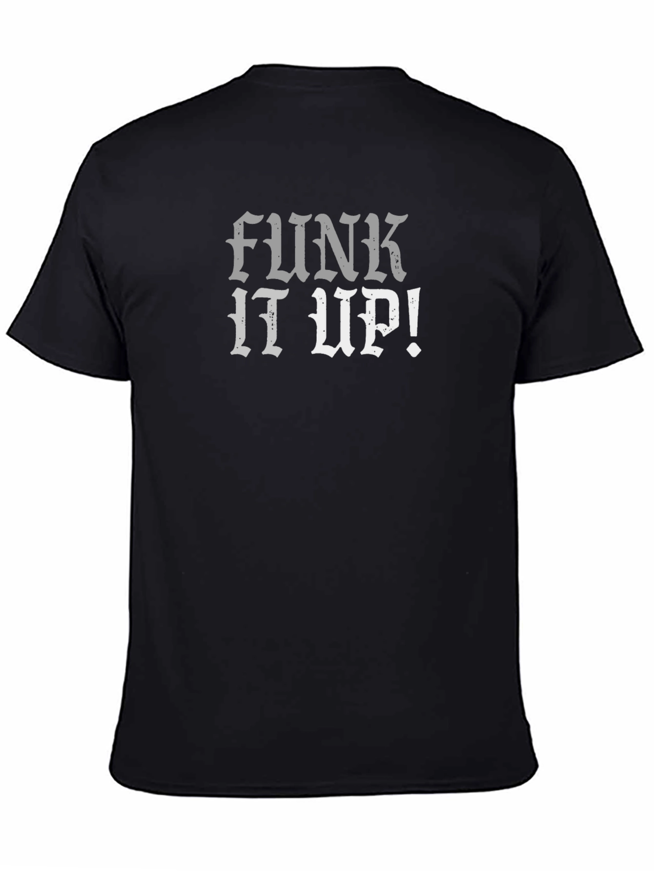 Funk It Up! Graphic Print Crew Neck T-Shirt