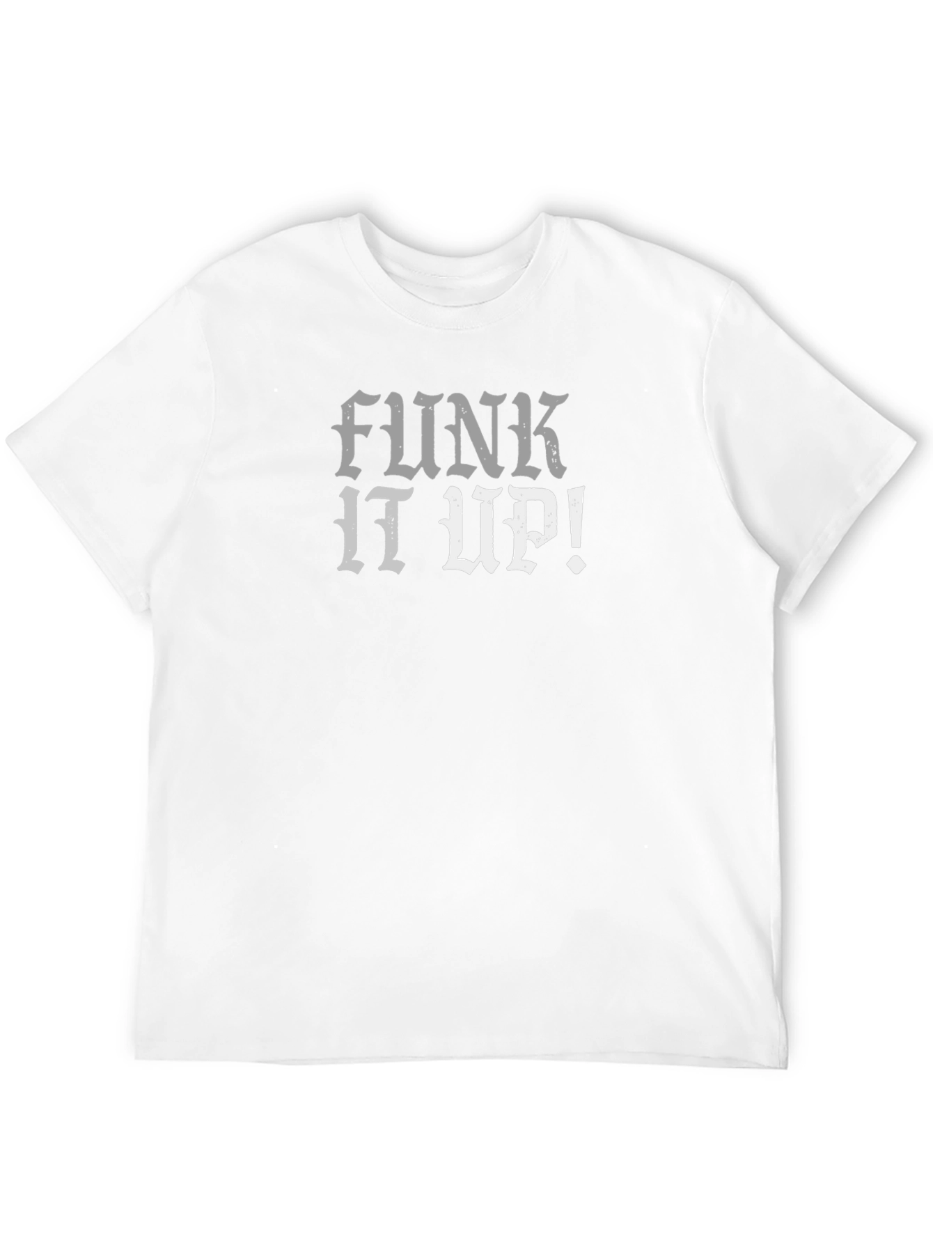 Funk It Up! Graphic Print Crew Neck T-Shirt