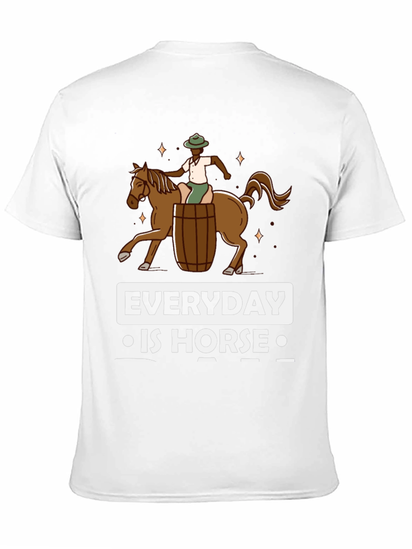 Everyday is Horse Barrel Racing Graphic T-Shirt