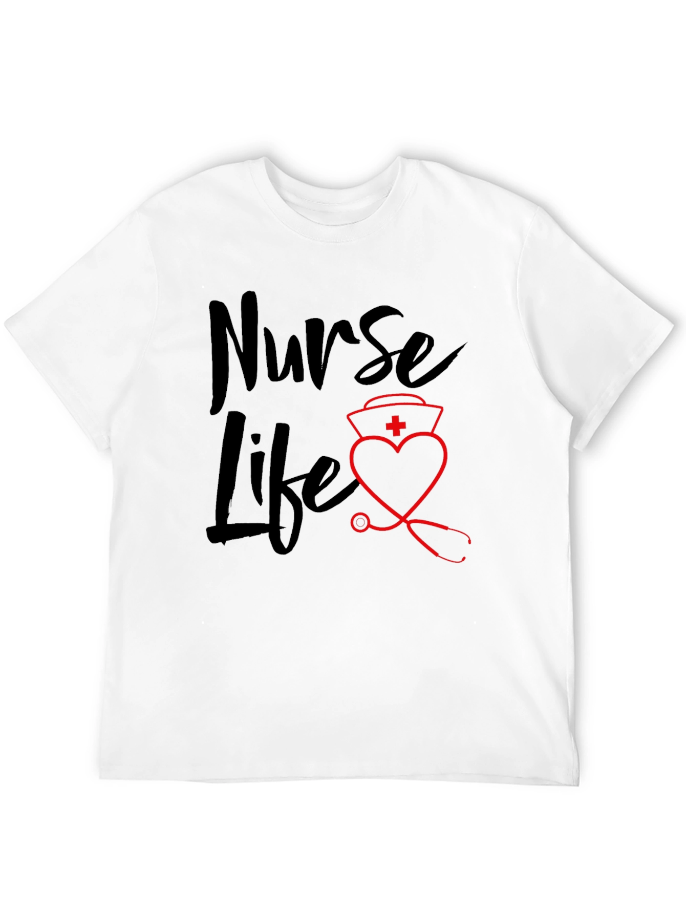 Nurse Life Graphic T-Shirt - Medical Profession Apparel