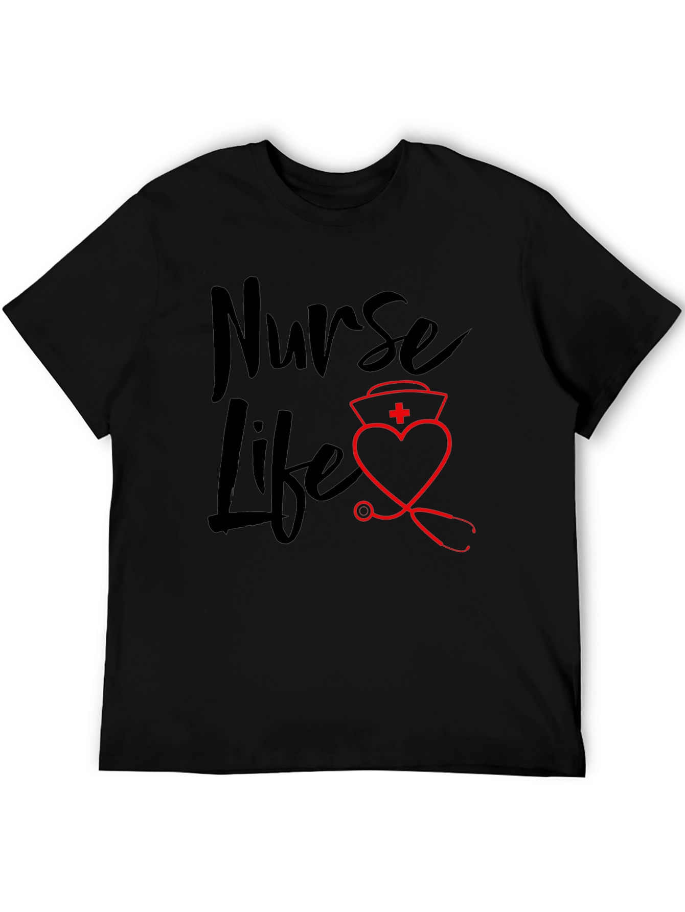 Nurse Life Graphic T-Shirt - Medical Profession Apparel