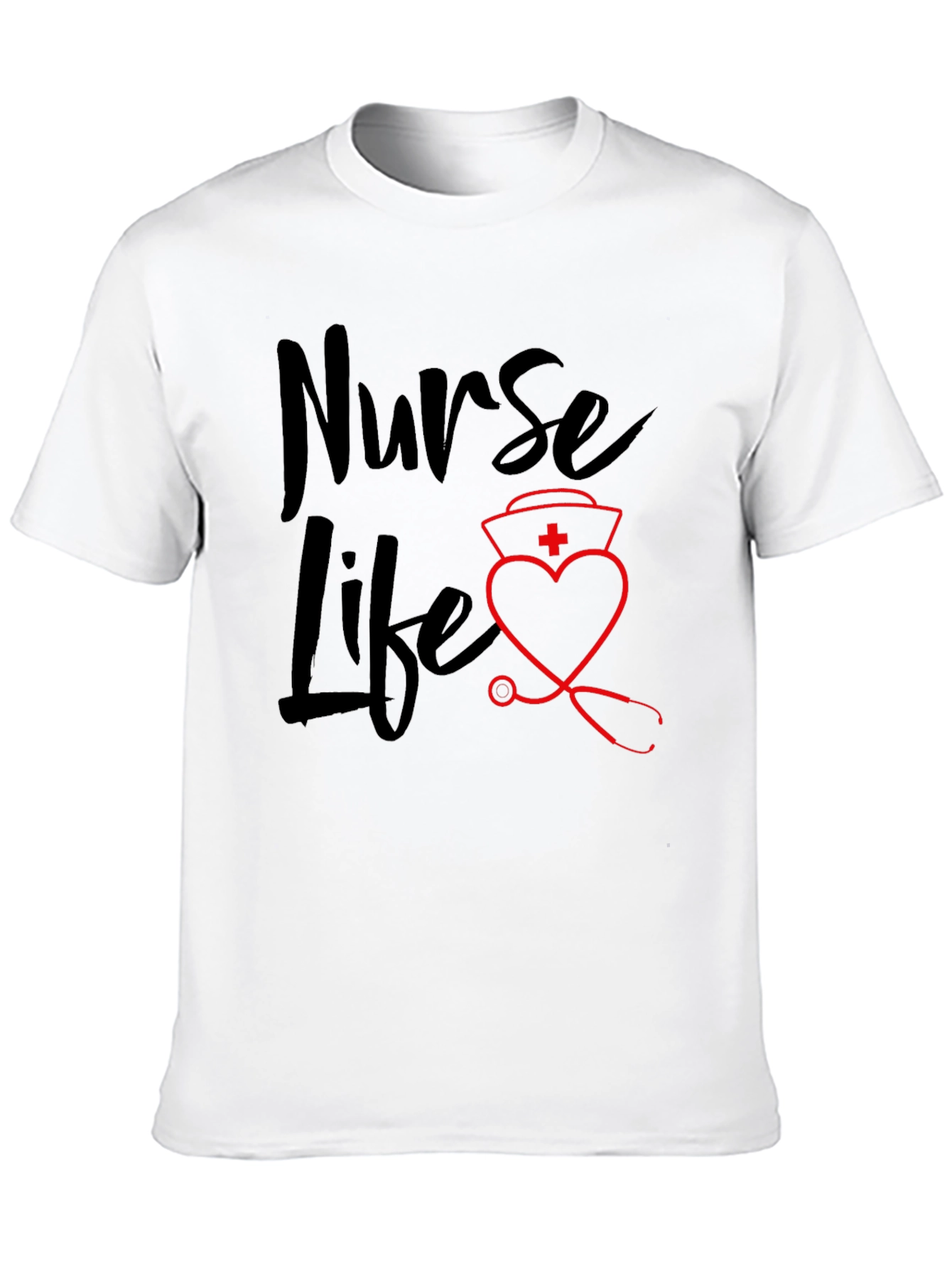 Nurse Life Graphic T-Shirt - Medical Profession Apparel