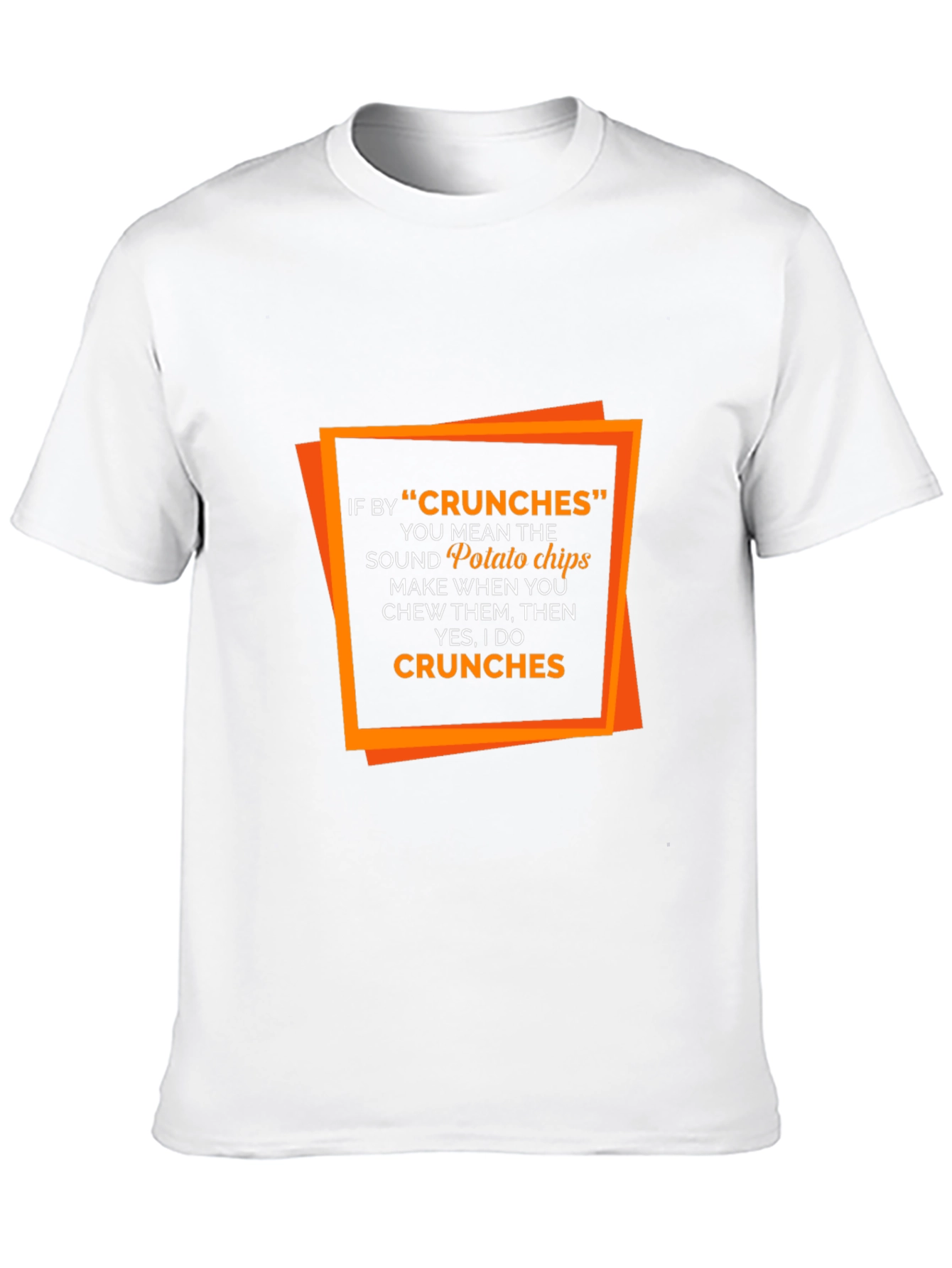 Crunch Lover T-Shirt: Potato Chip Humor