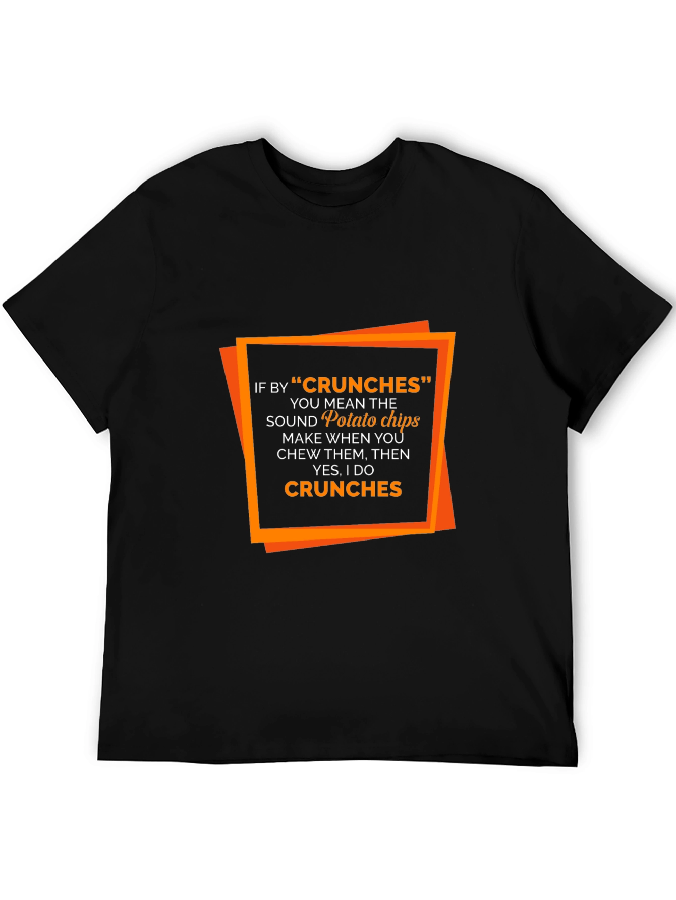 Crunch Lover T-Shirt: Potato Chip Humor