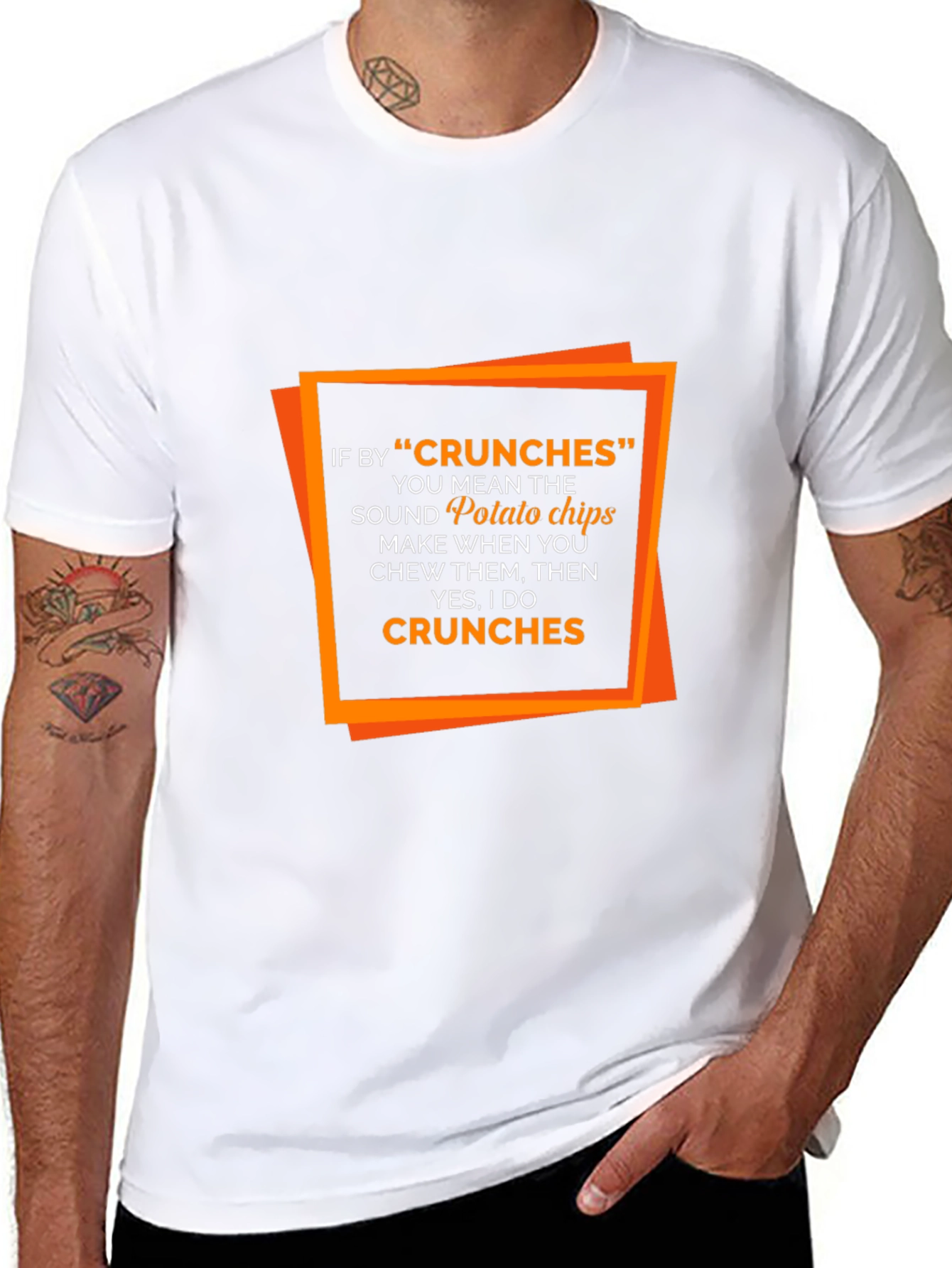 Crunch Lover T-Shirt: Potato Chip Humor
