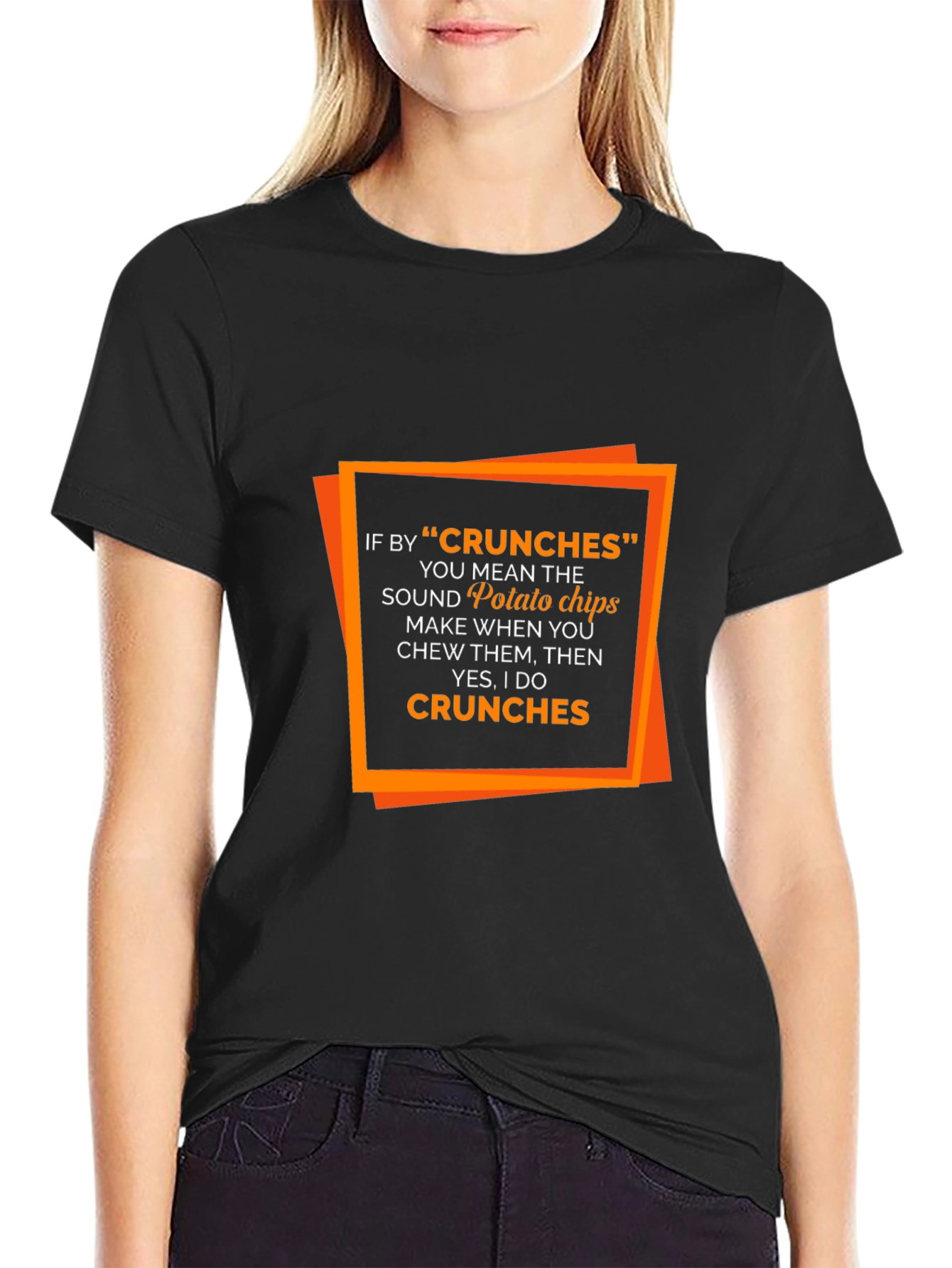 Crunch Lover T-Shirt: Potato Chip Humor