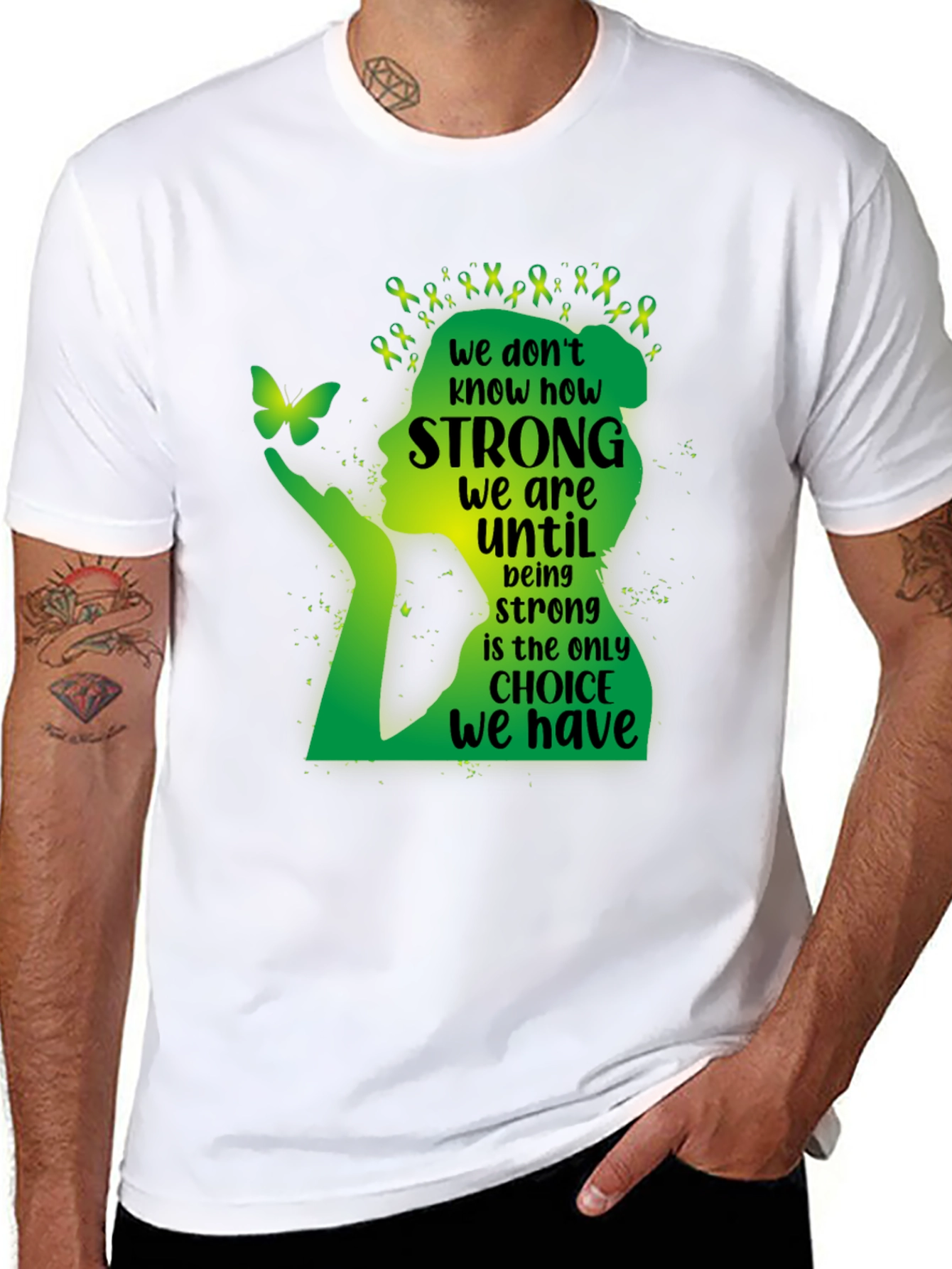 Mental Health Awareness T-Shirt - Be Strong Tee