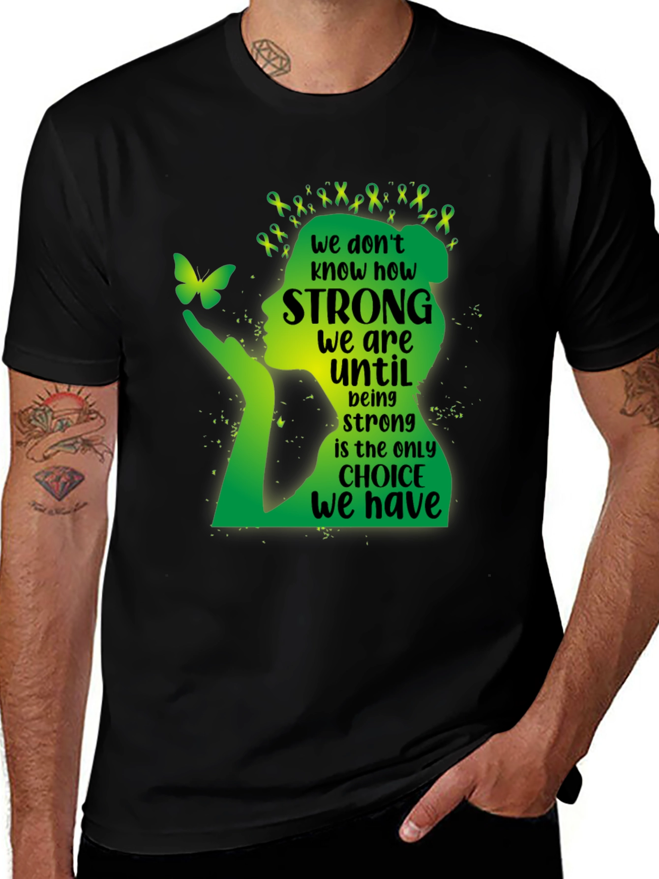 Mental Health Awareness T-Shirt - Be Strong Tee