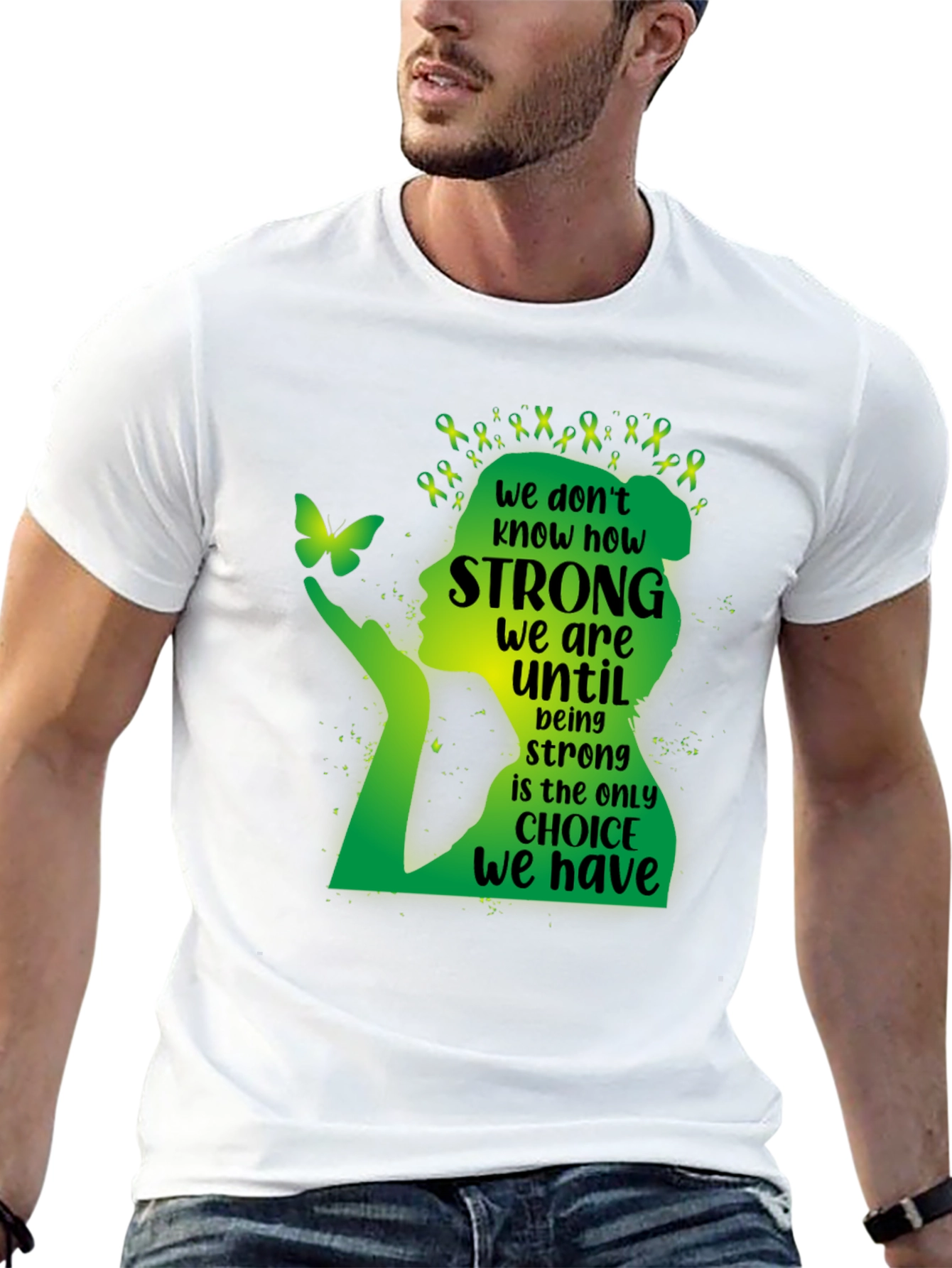Mental Health Awareness T-Shirt - Be Strong Tee